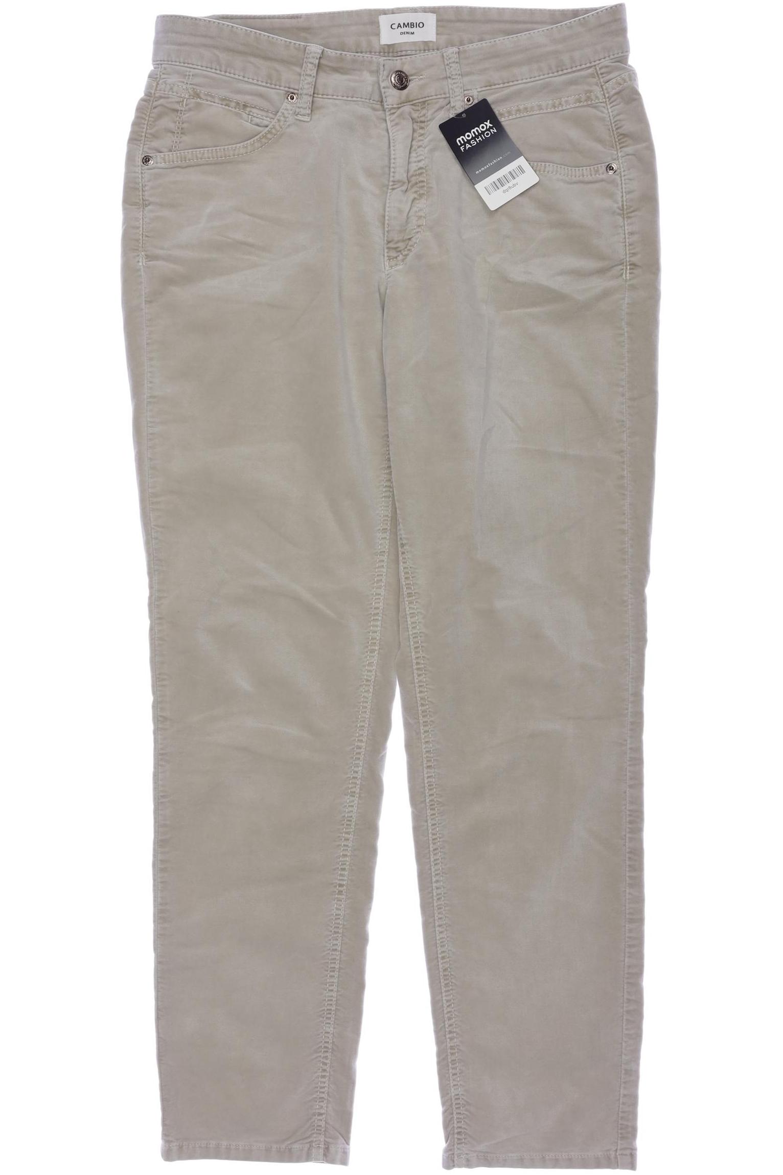 

Cambio Damen Stoffhose, cremeweiß, Gr. 42