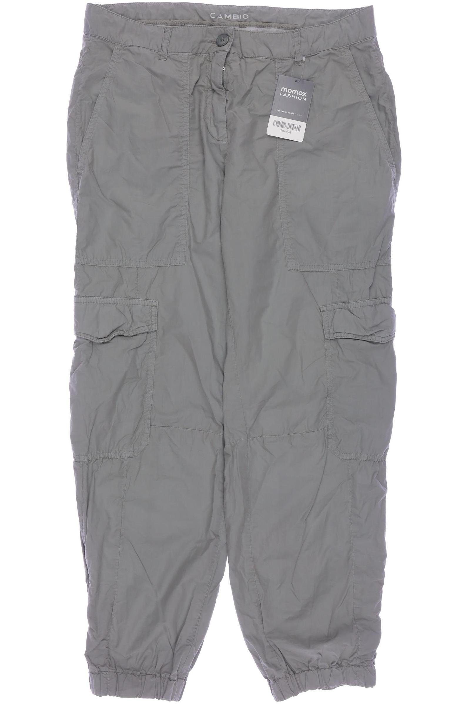 

Cambio Damen Stoffhose, grau, Gr. 38