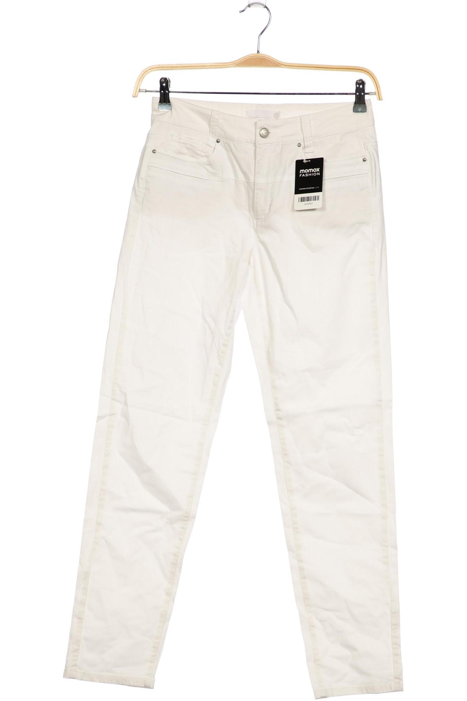 

Cambio Damen Stoffhose, weiß, Gr. 36