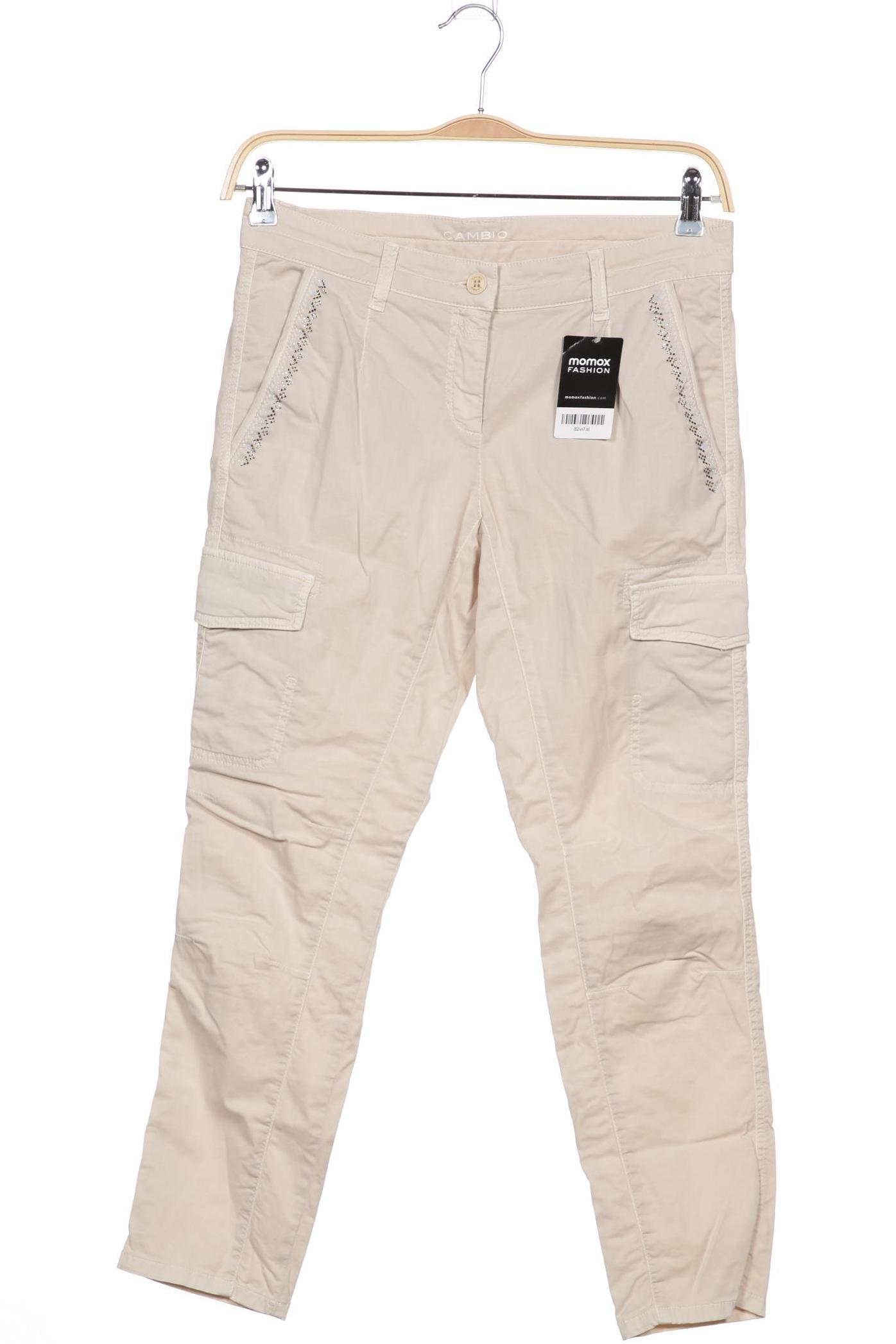 

Cambio Damen Stoffhose, cremeweiß