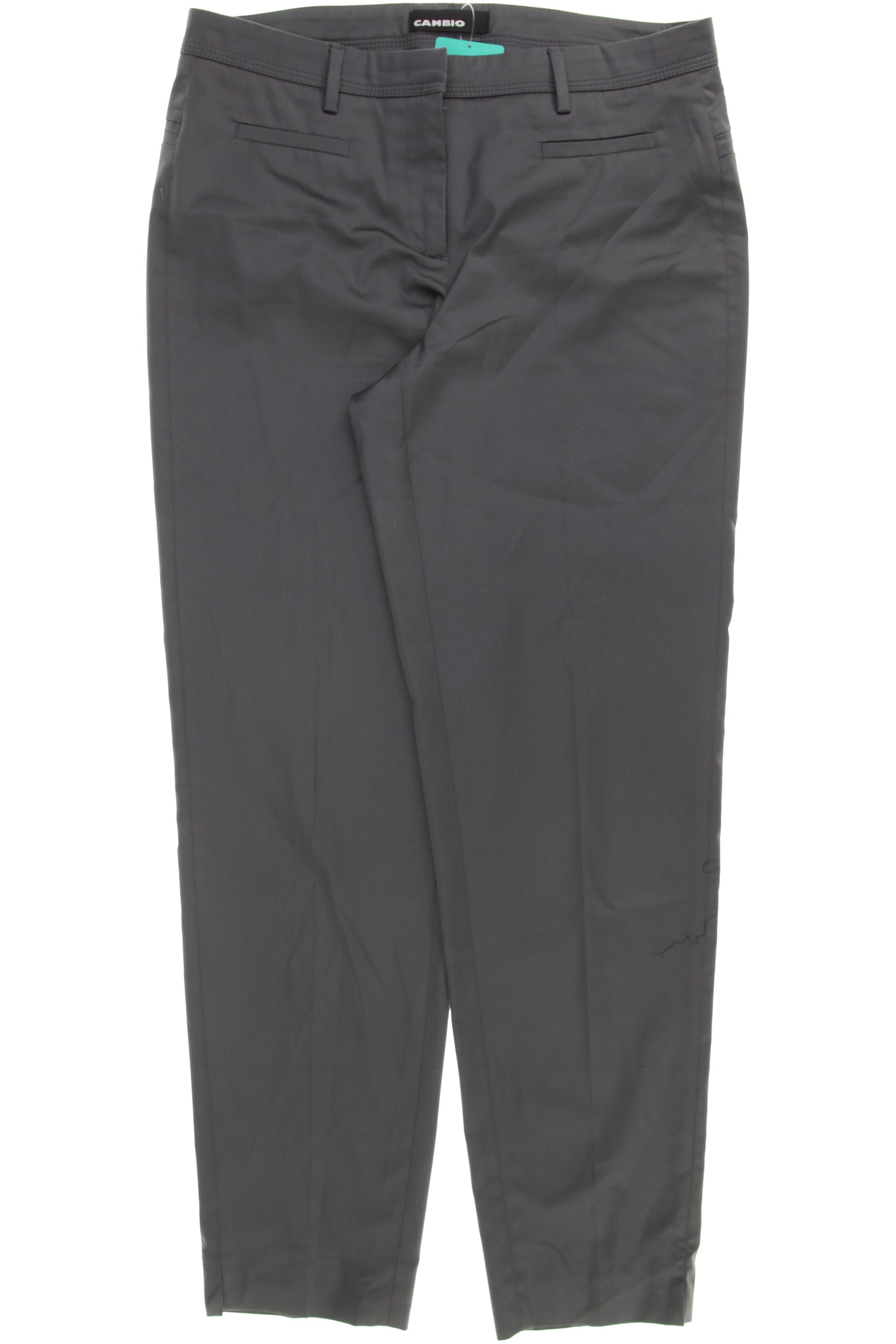 

Cambio Damen Stoffhose, grau, Gr. 38