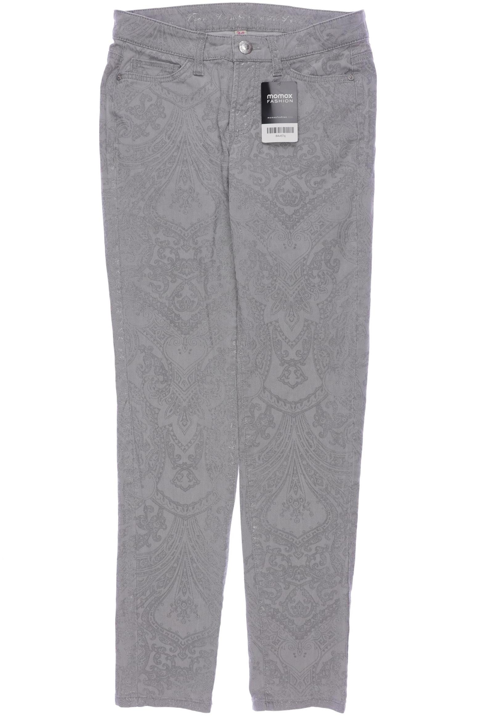 

Cambio Damen Stoffhose, grau, Gr. 34
