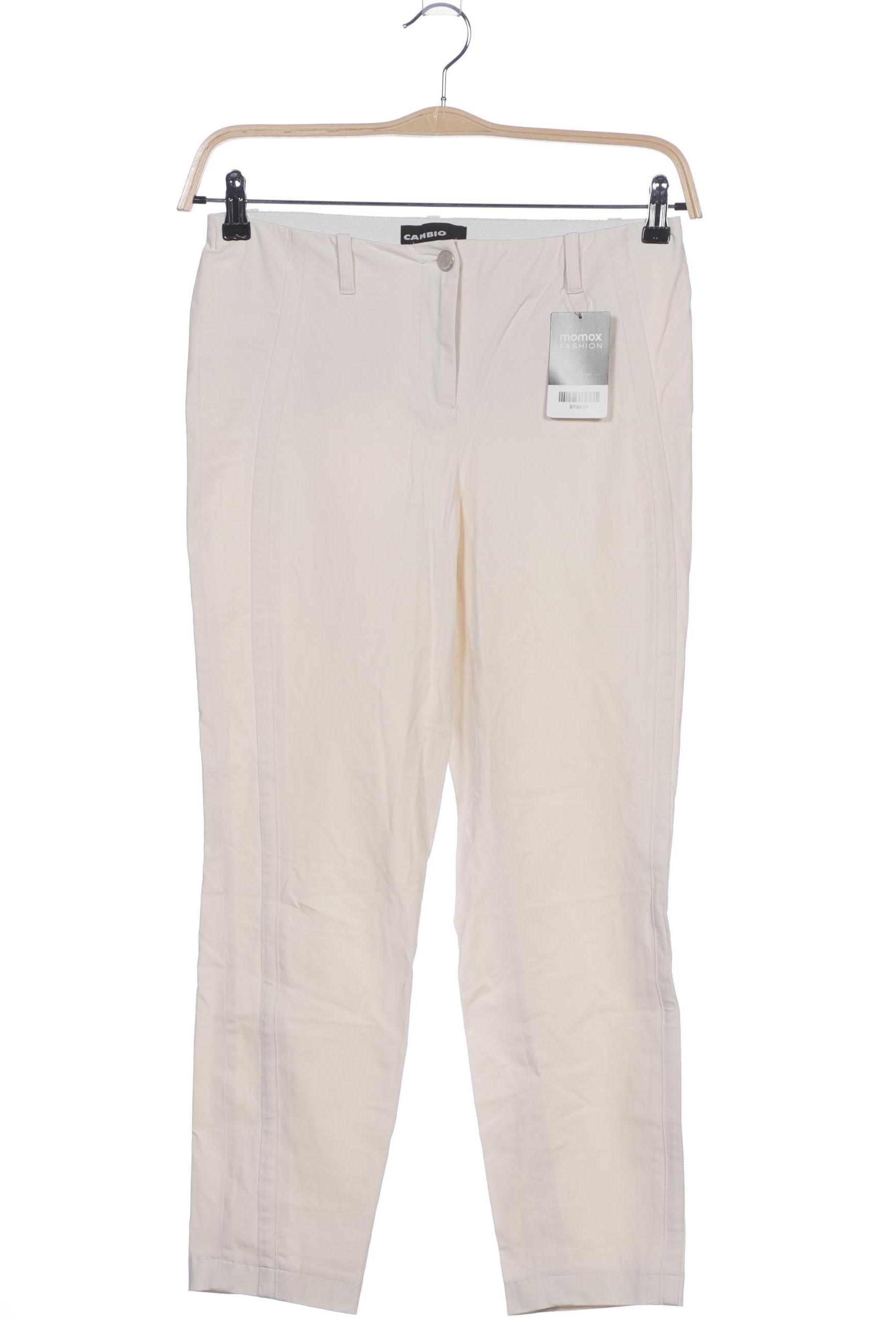 

Cambio Damen Stoffhose, cremeweiß, Gr. 28