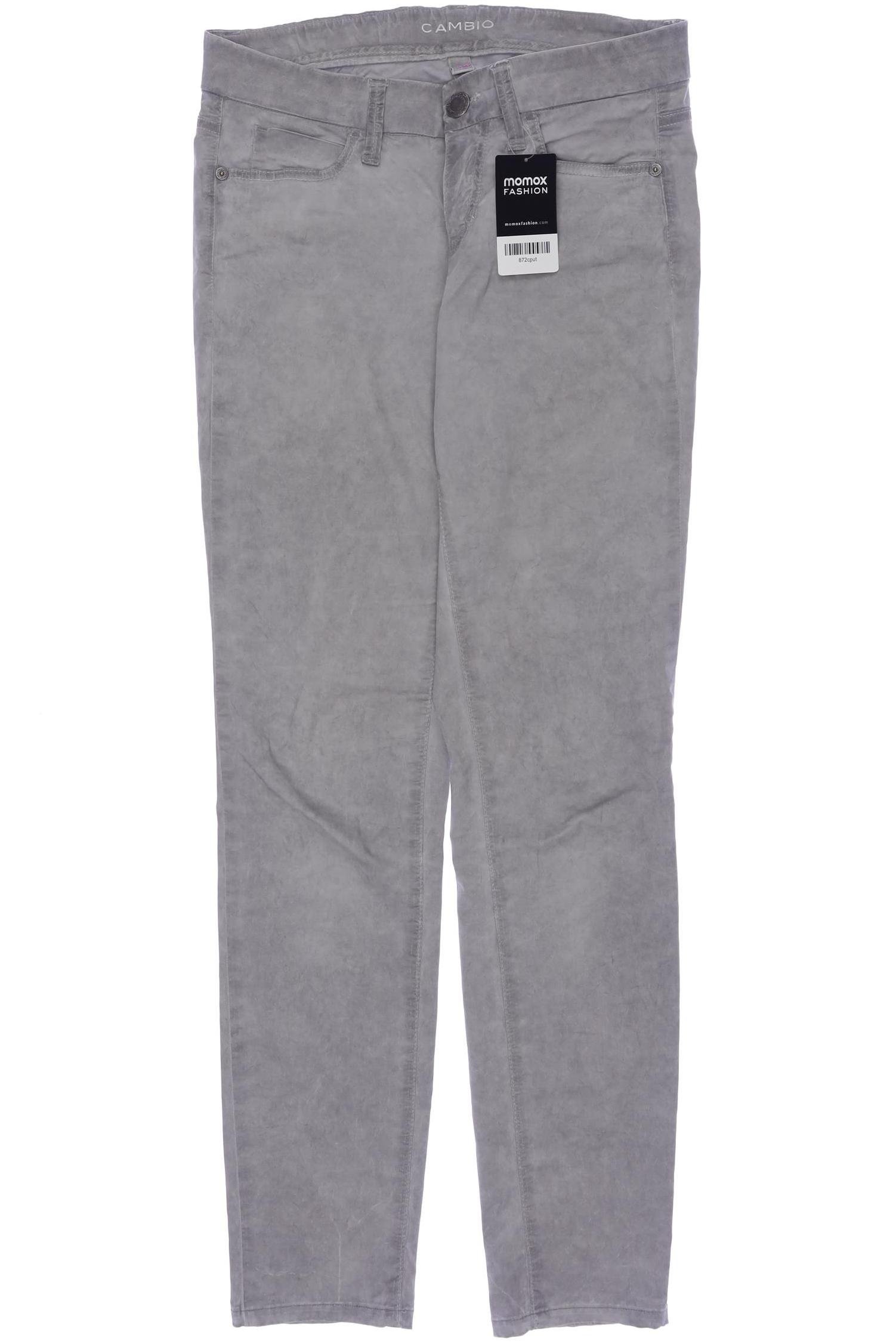 

Cambio Damen Stoffhose, grau, Gr. 34