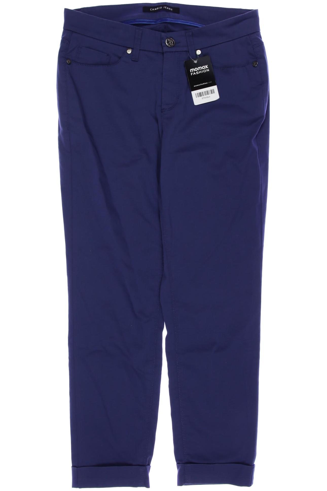 

Cambio Damen Stoffhose, blau, Gr. 38