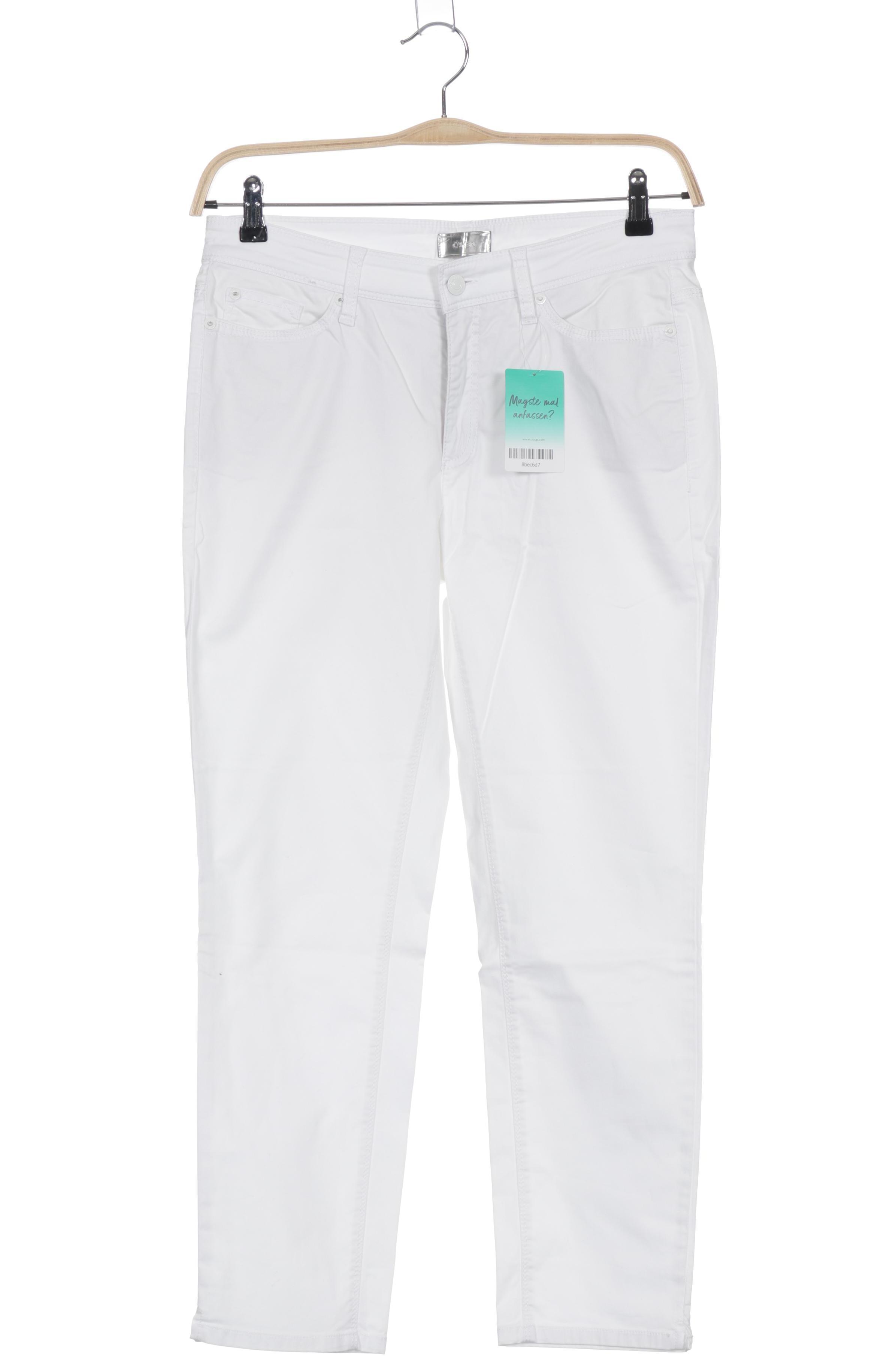 

Cambio Damen Stoffhose, weiß, Gr. 40