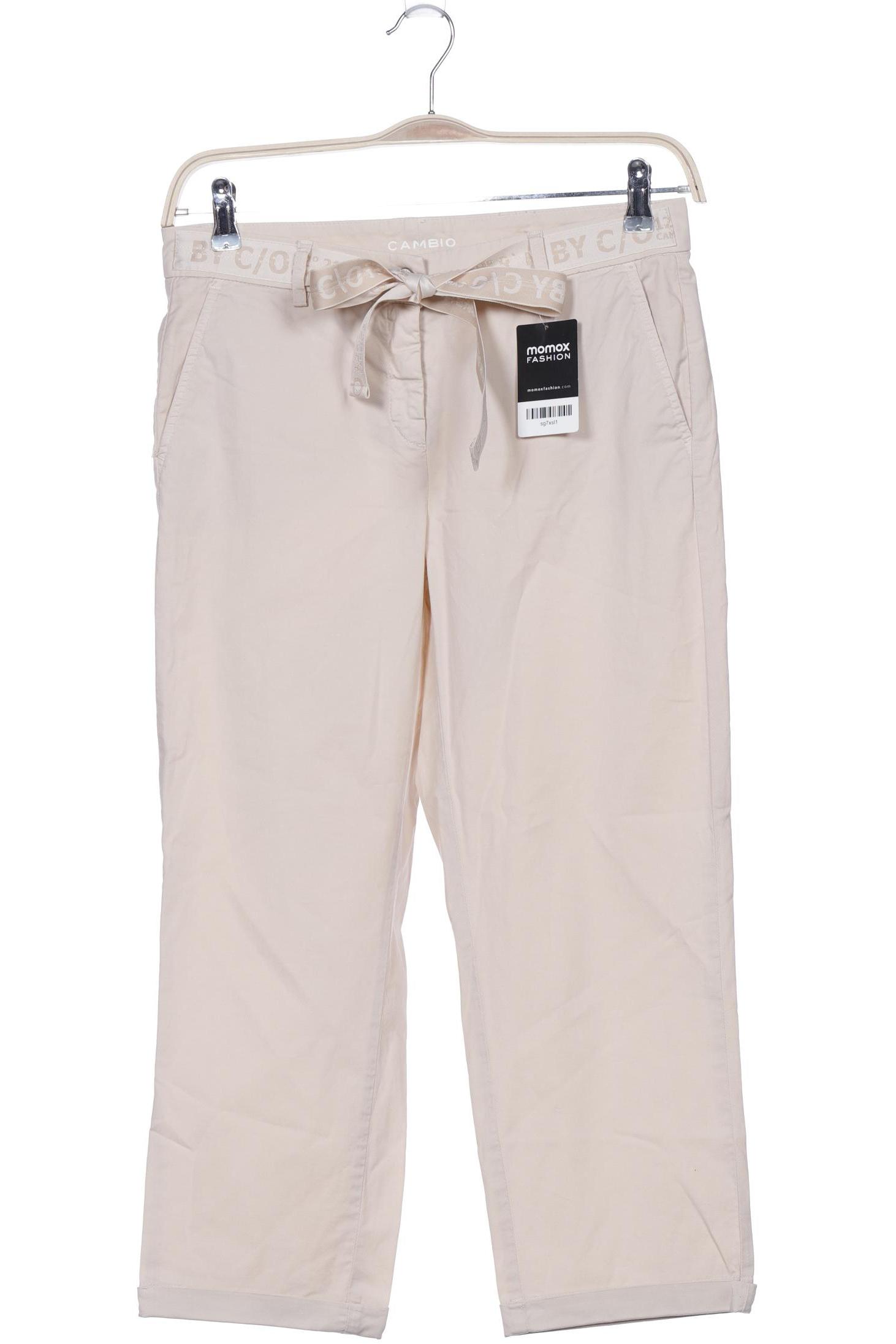 

Cambio Damen Stoffhose, cremeweiß, Gr. 31