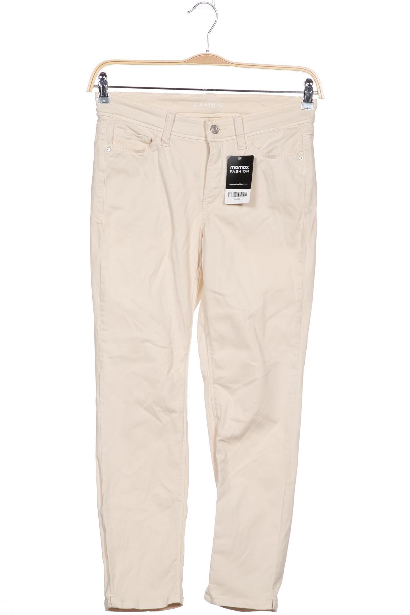 

Cambio Damen Stoffhose, cremeweiß, Gr. 36