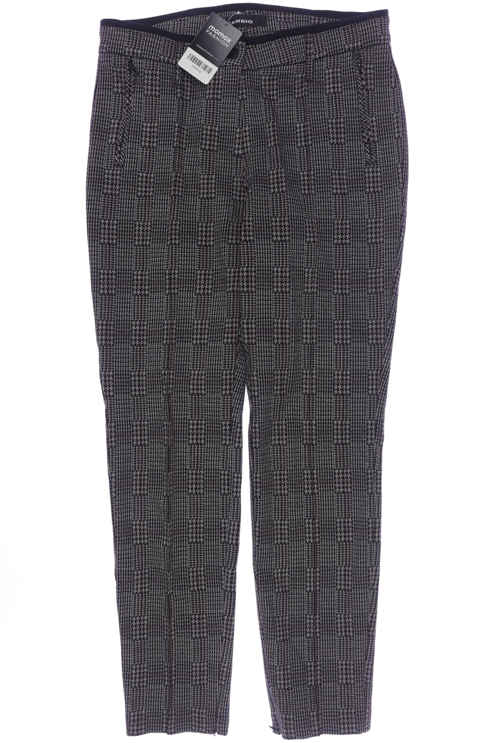 

Cambio Damen Stoffhose, grau, Gr. 40