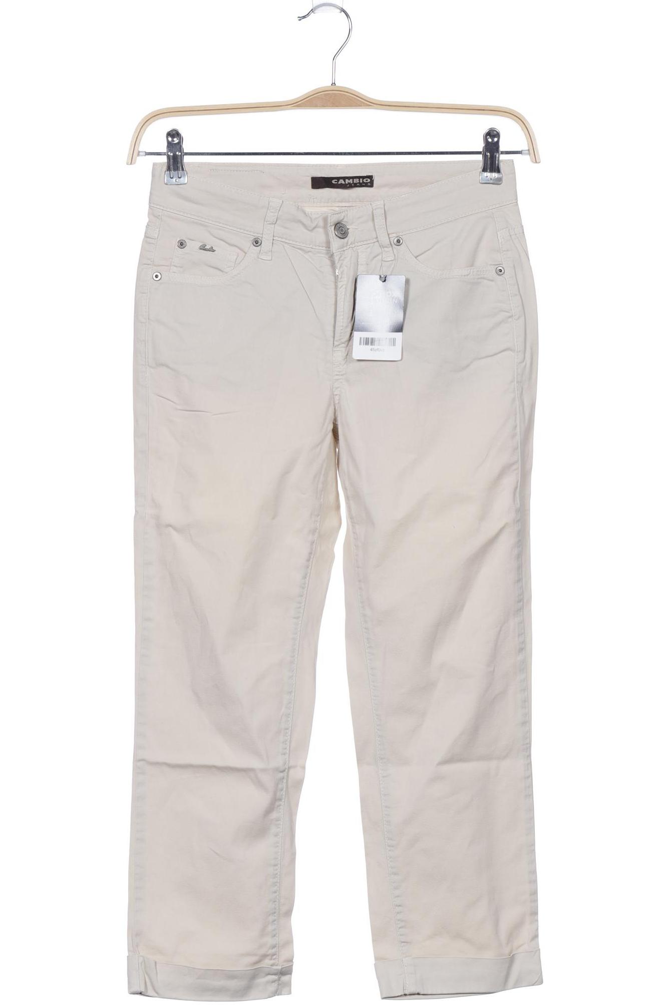 

Cambio Damen Stoffhose, cremeweiß, Gr. 36