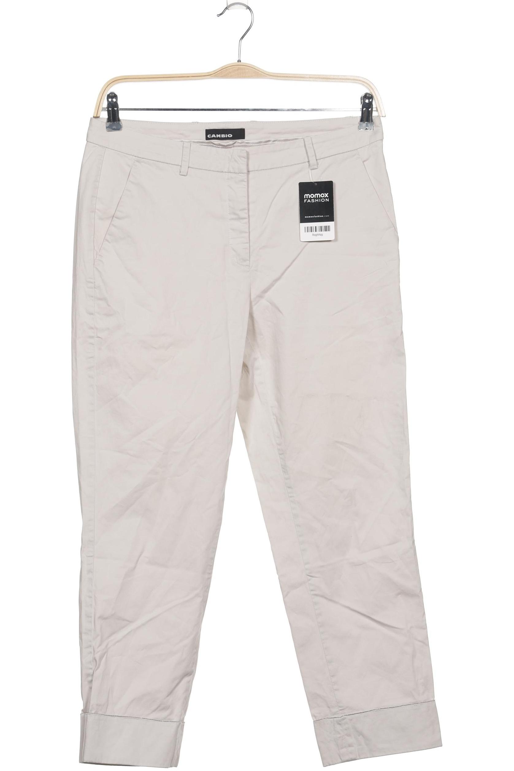 

Cambio Damen Stoffhose, cremeweiß, Gr. 40