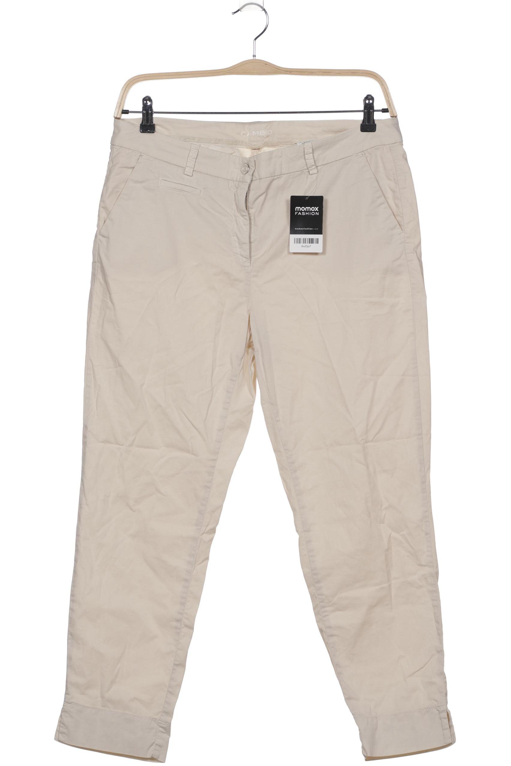 

Cambio Damen Stoffhose, cremeweiß, Gr. 44