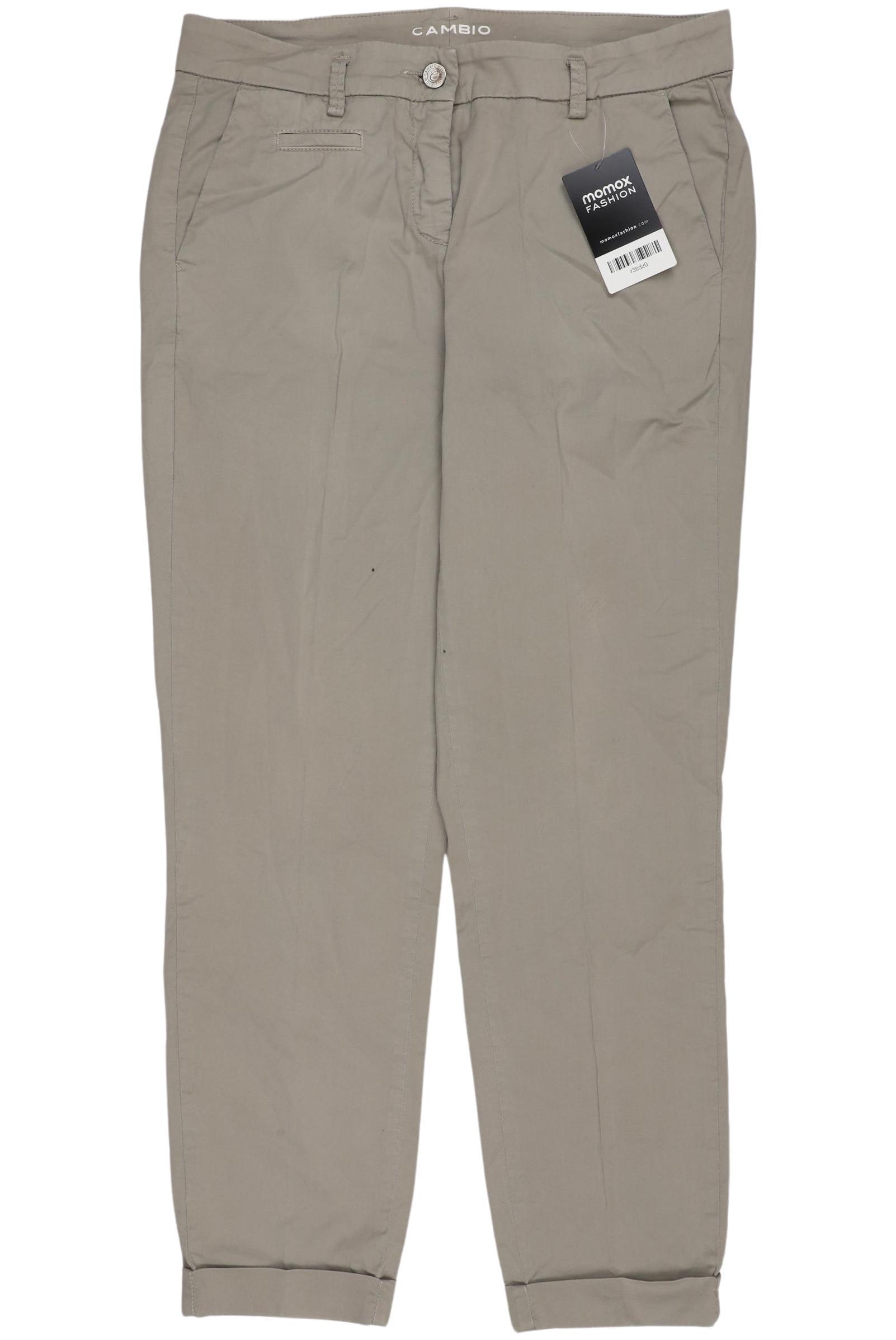 

Cambio Damen Stoffhose, grau, Gr. 30