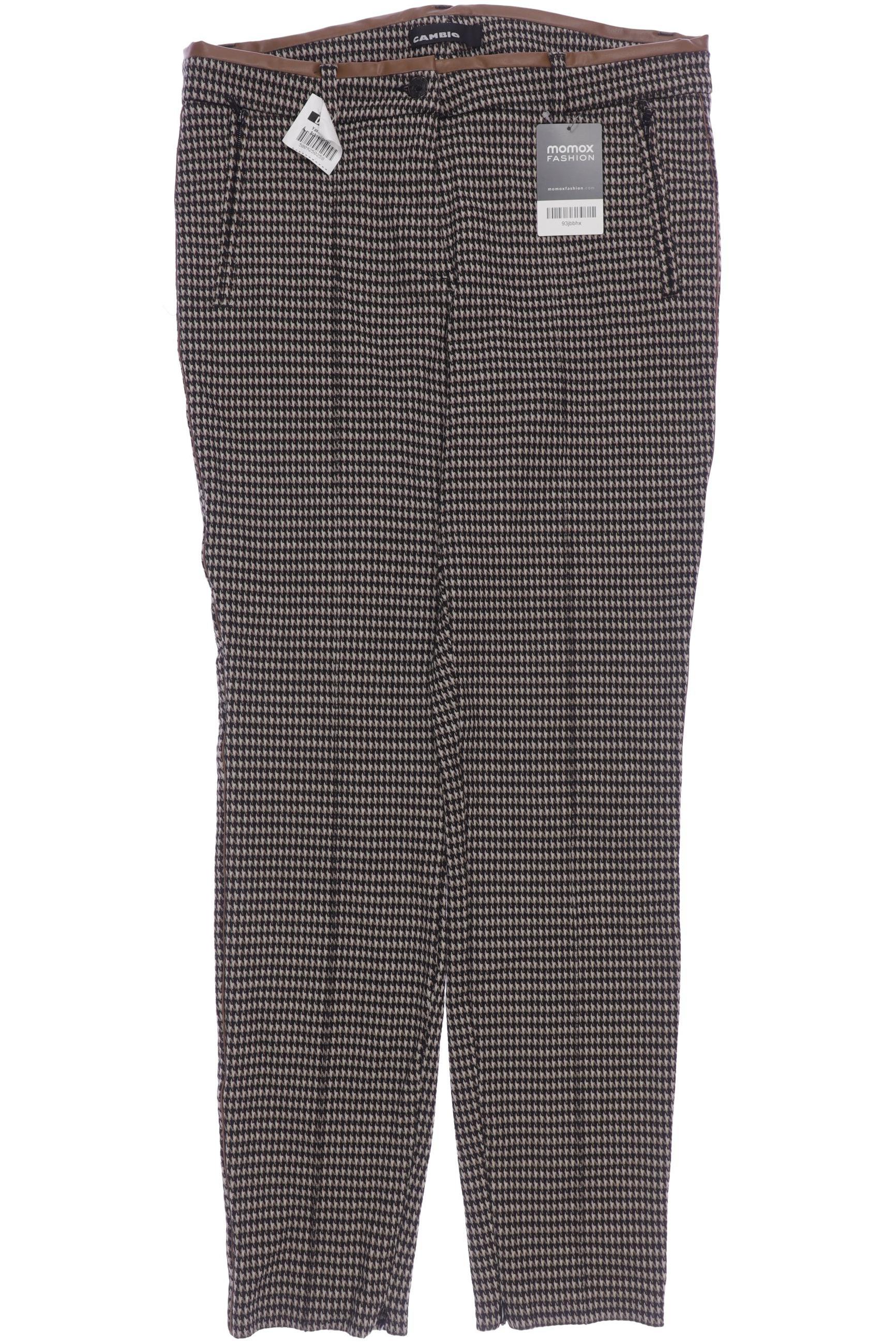 

Cambio Damen Stoffhose, braun, Gr. 32