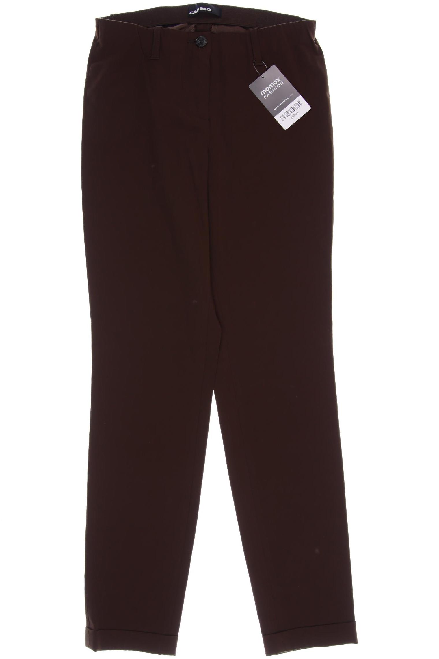 

Cambio Damen Stoffhose, braun, Gr. 32