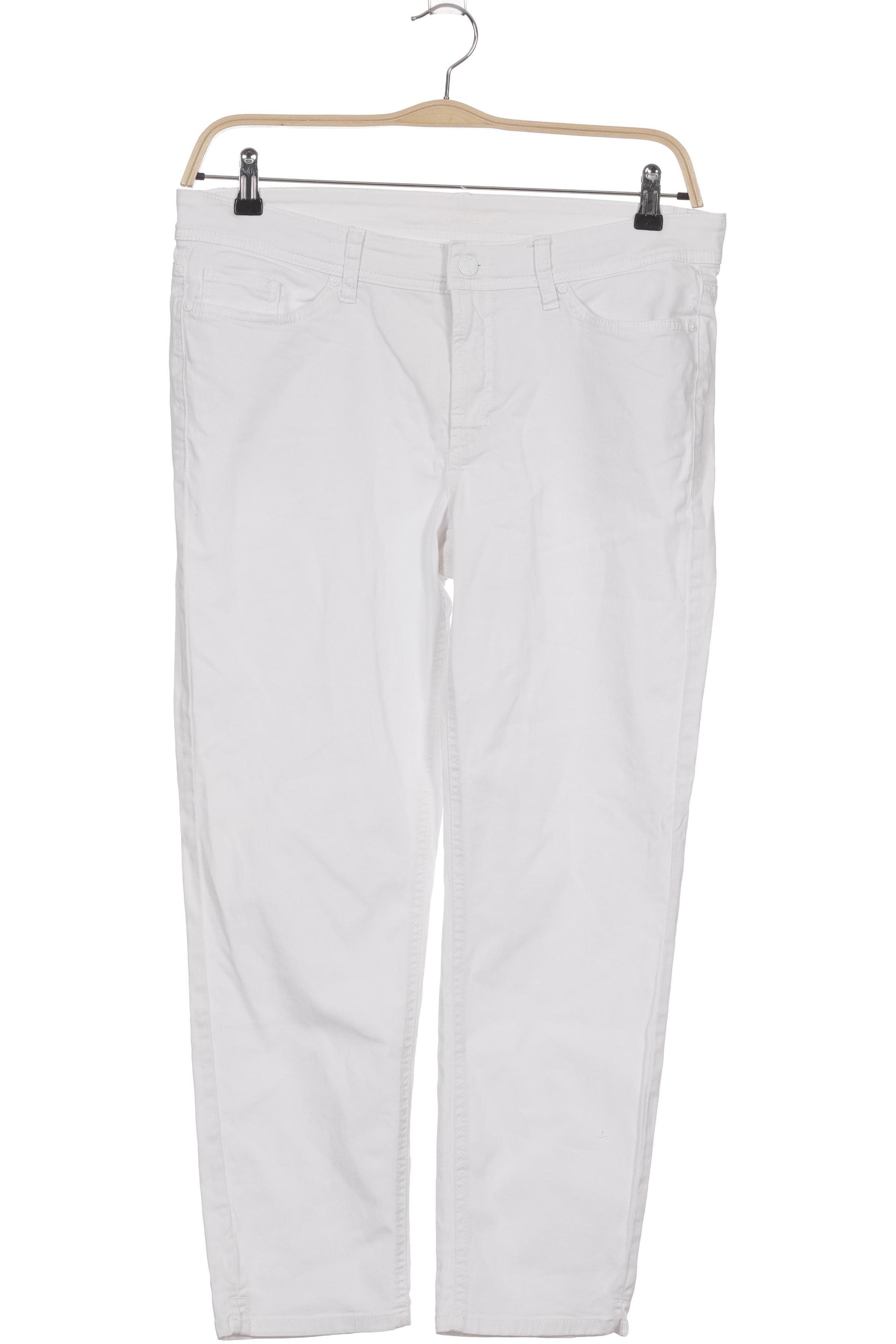 

Cambio Damen Stoffhose, weiß, Gr. 44