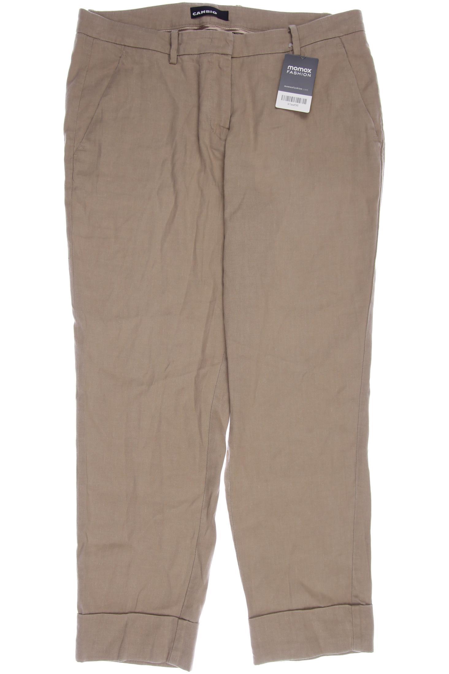 

Cambio Damen Stoffhose, beige, Gr. 34