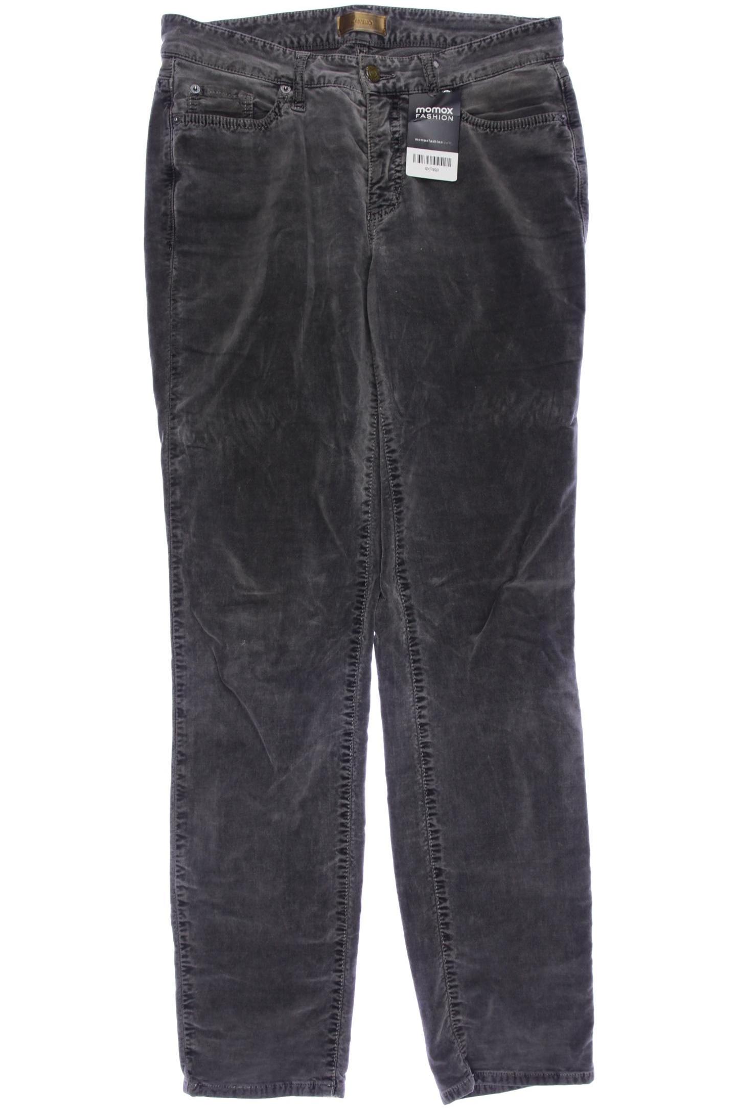 

Cambio Damen Stoffhose, grau, Gr. 30