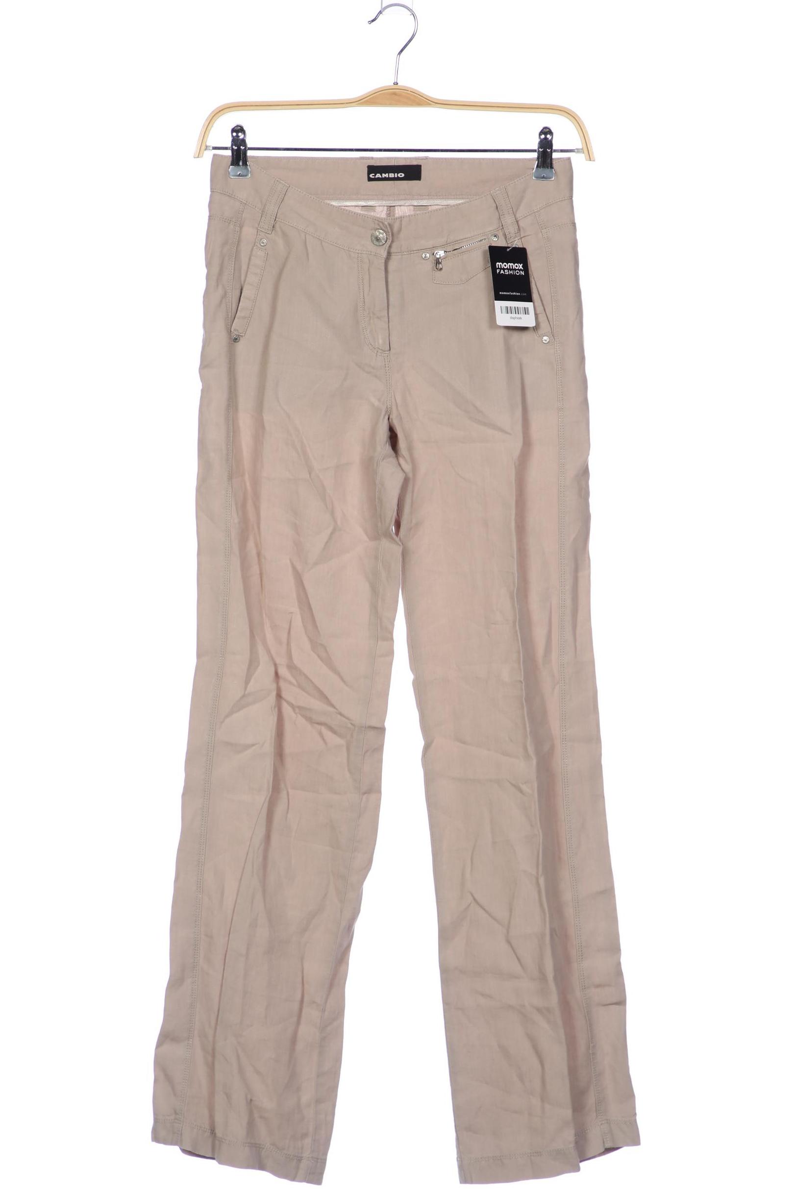 

Cambio Damen Stoffhose, beige, Gr. 31