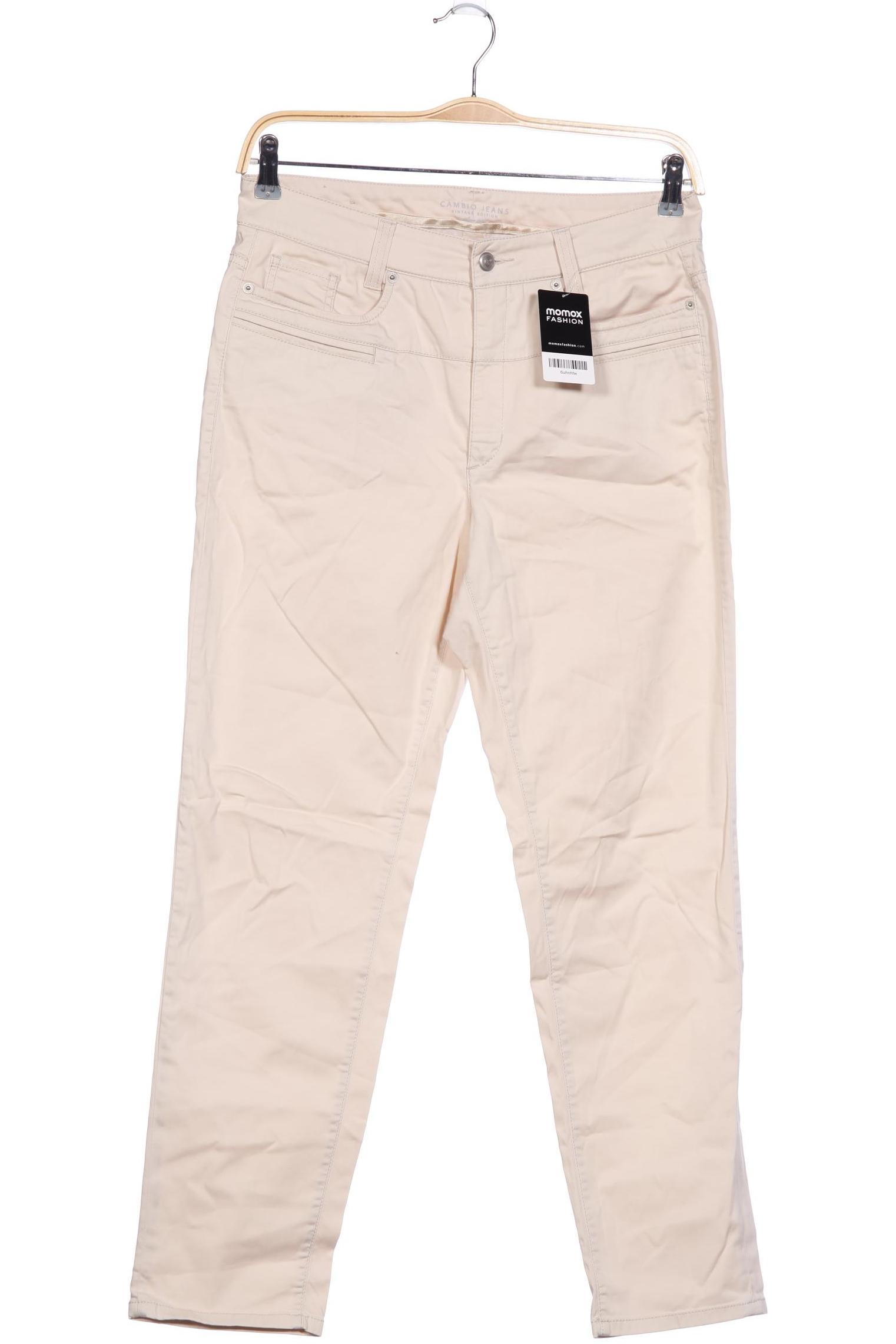 

Cambio Damen Stoffhose, cremeweiß, Gr. 42