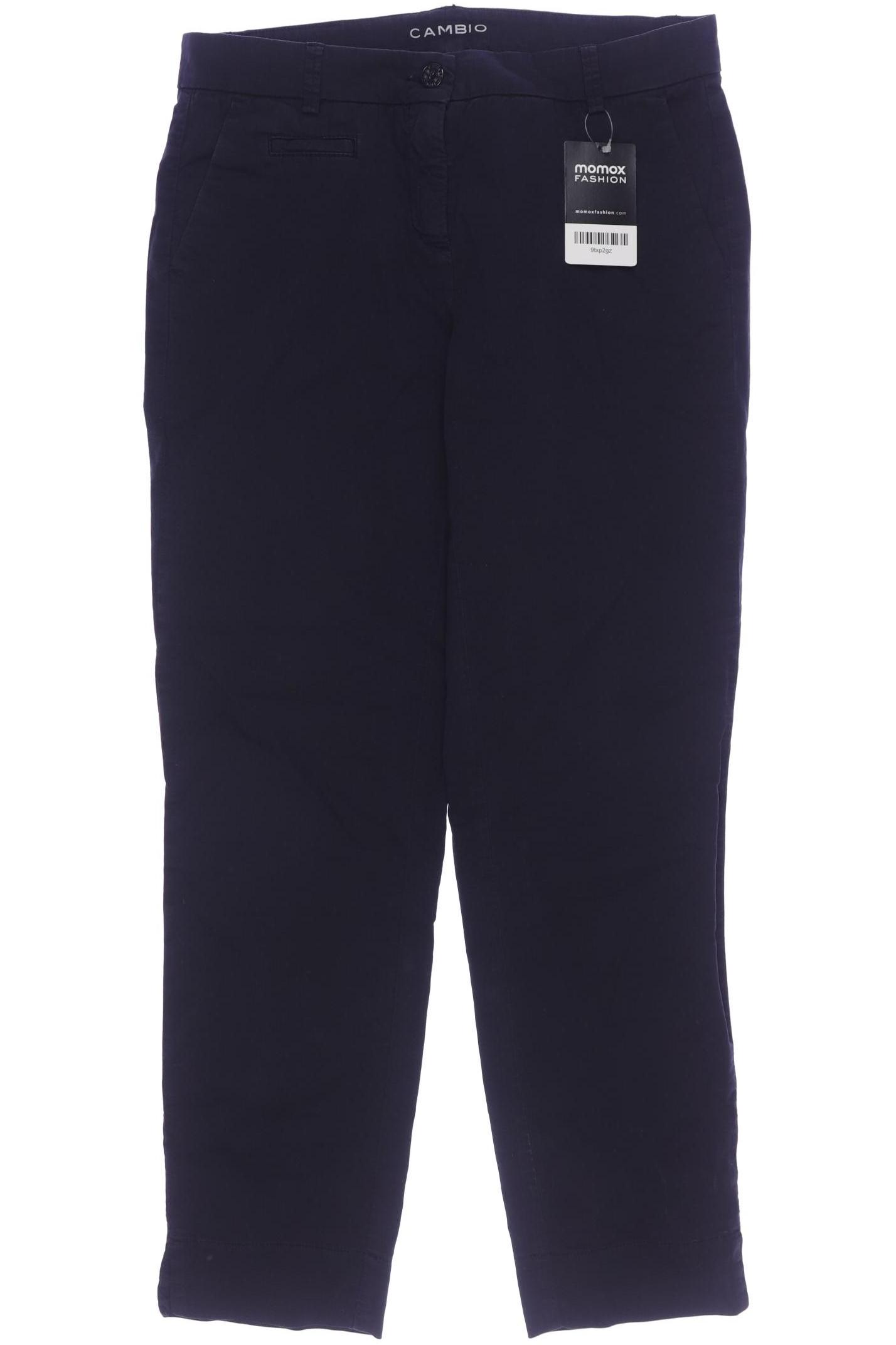 

Cambio Damen Stoffhose, marineblau, Gr. 30