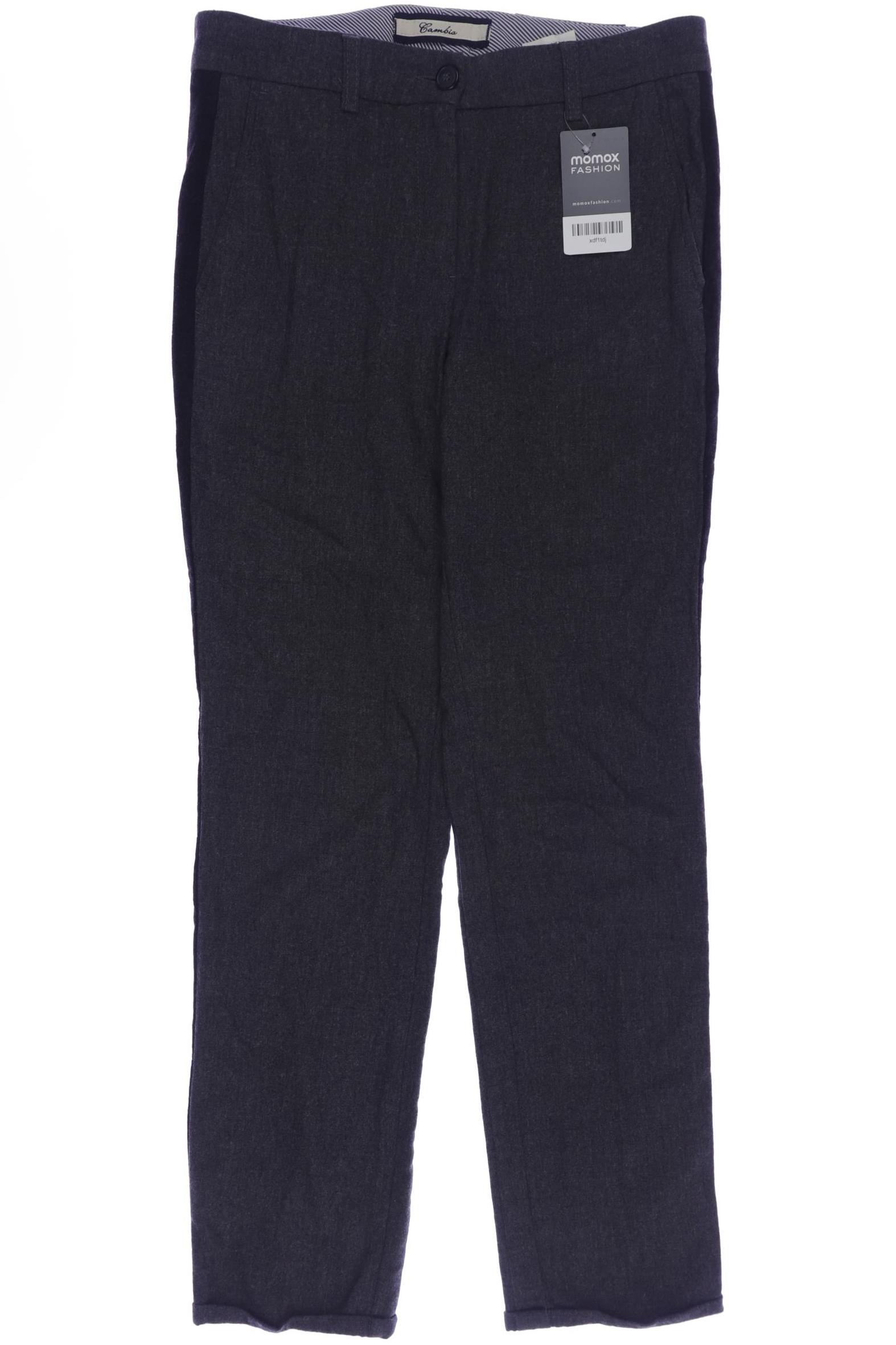 

Cambio Damen Stoffhose, grau, Gr. 34