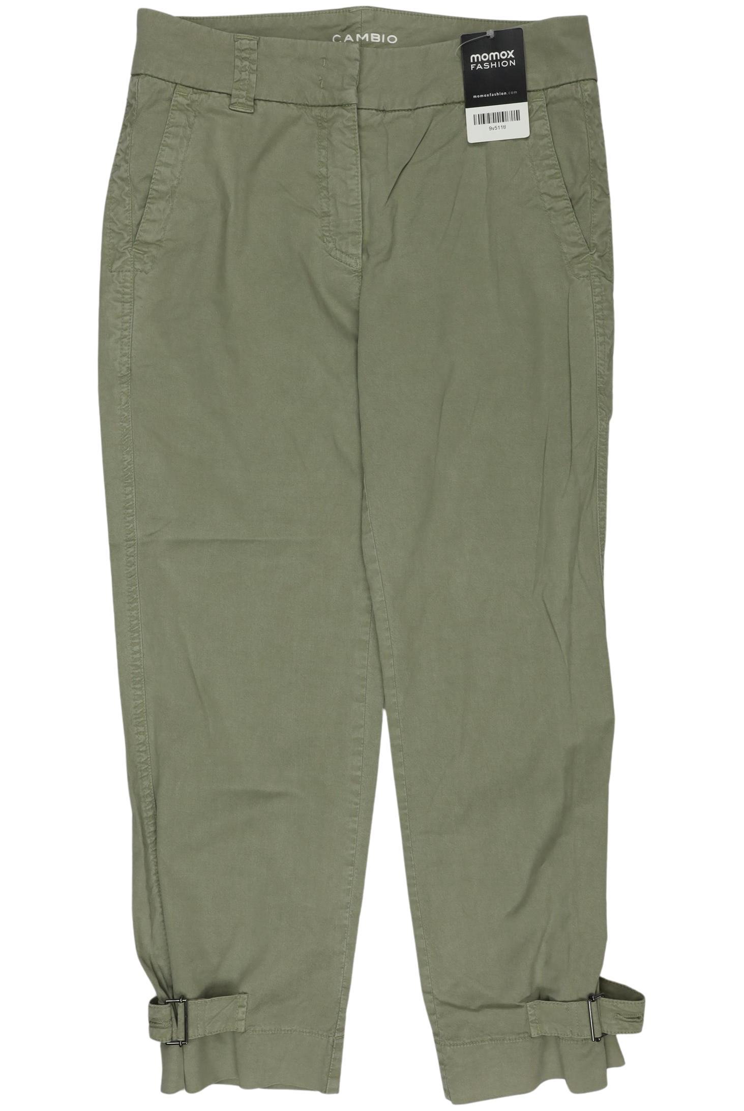 

Cambio Damen Stoffhose, grün, Gr. 34