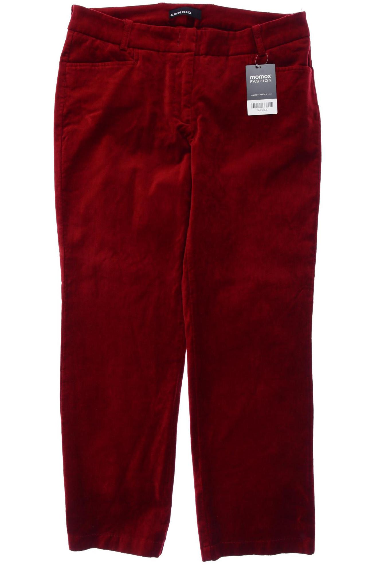 

Cambio Damen Stoffhose, rot, Gr. 32