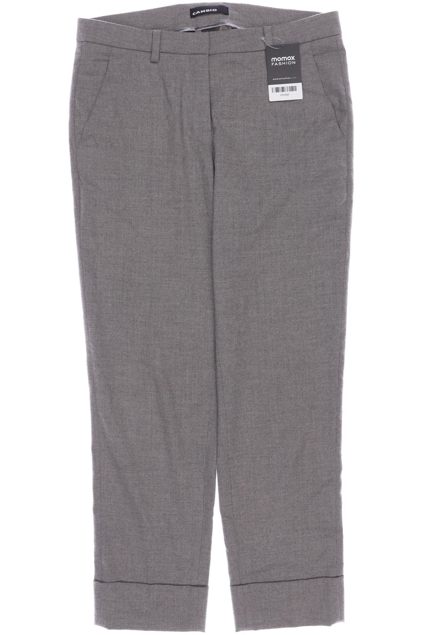 

Cambio Damen Stoffhose, grau, Gr. 36