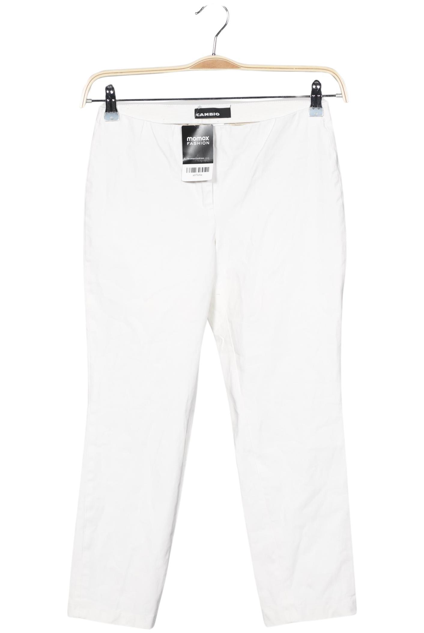 

Cambio Damen Stoffhose, weiß, Gr. 27