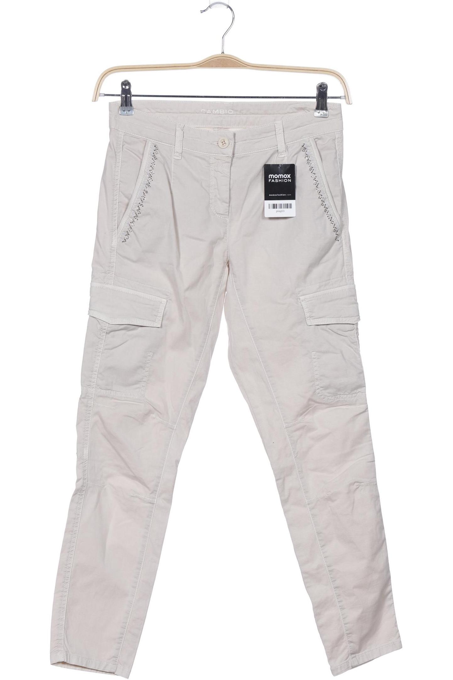

Cambio Damen Stoffhose, beige, Gr. 34