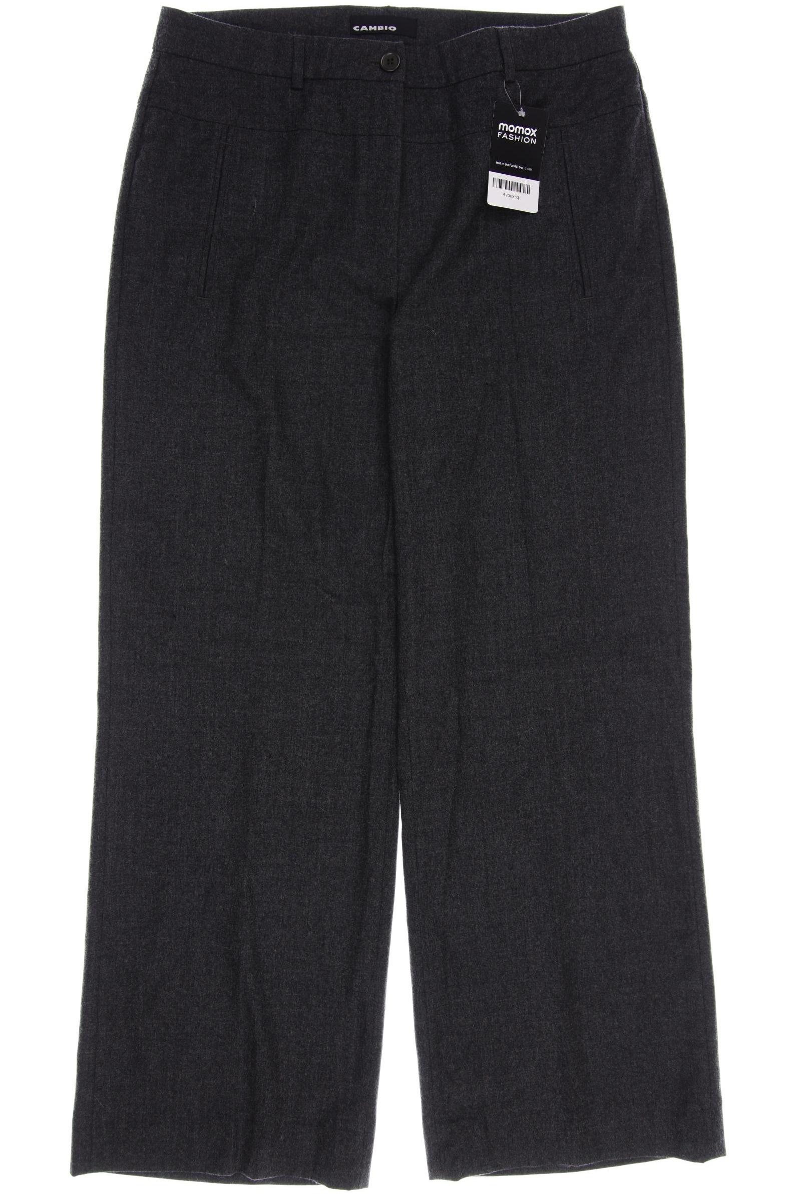 

Cambio Damen Stoffhose, grau, Gr. 40