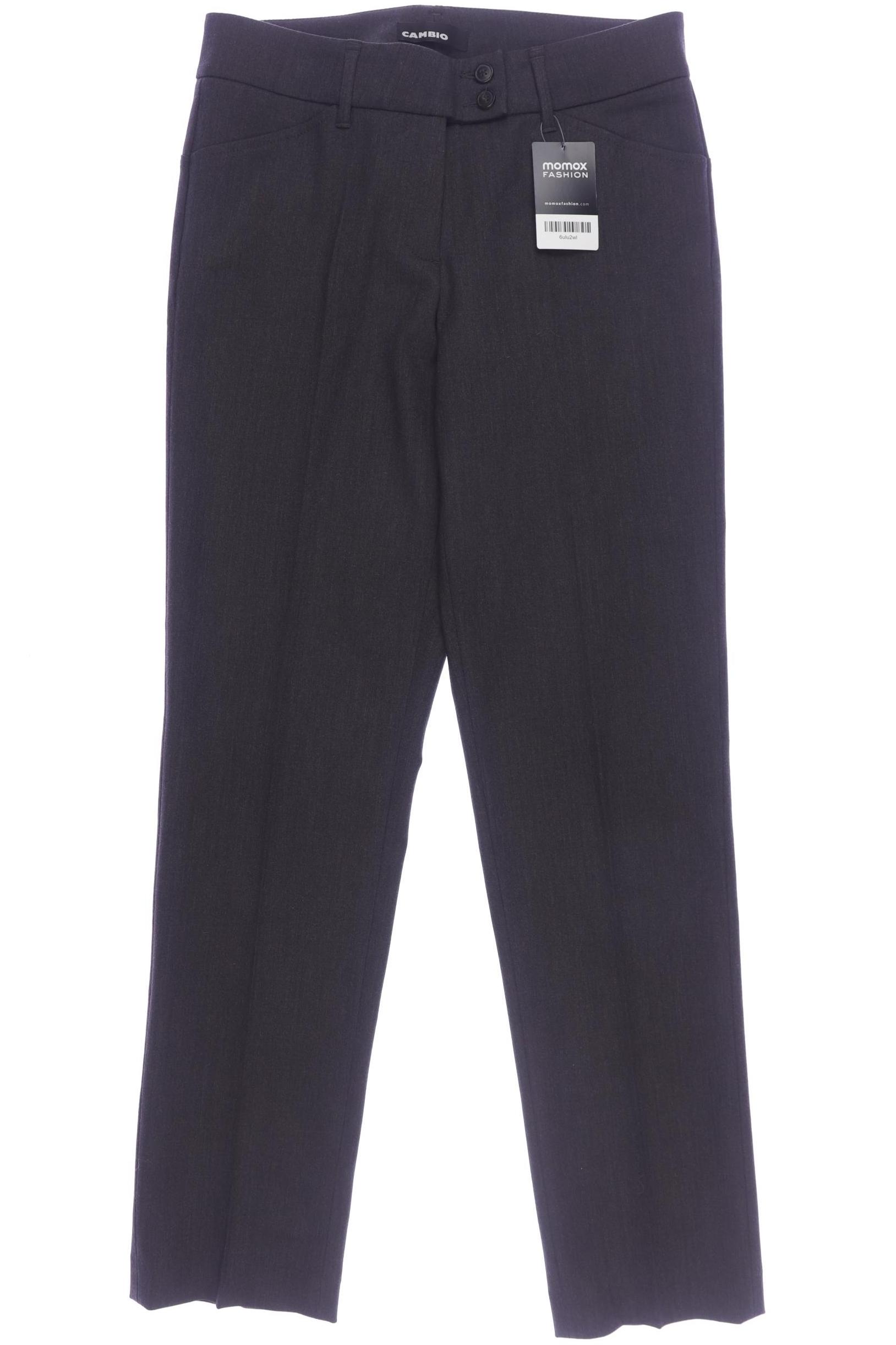 

Cambio Damen Stoffhose, grau, Gr. 36