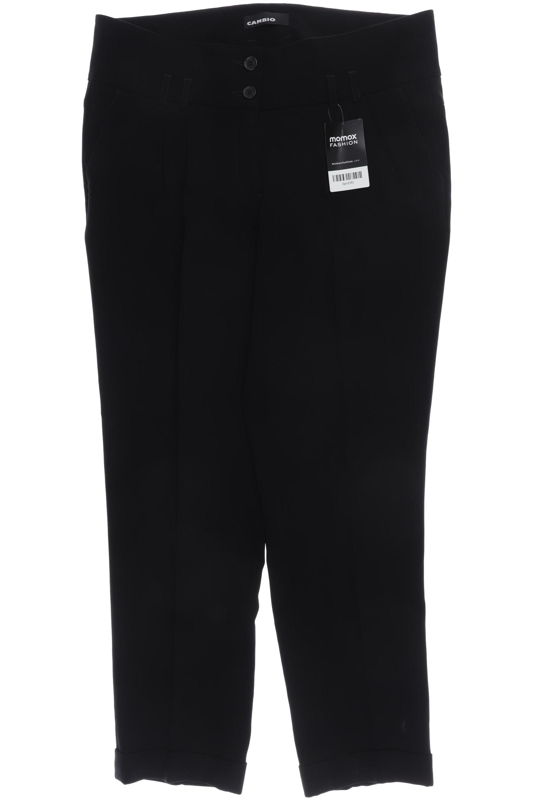 

Cambio Damen Stoffhose, schwarz, Gr. 35