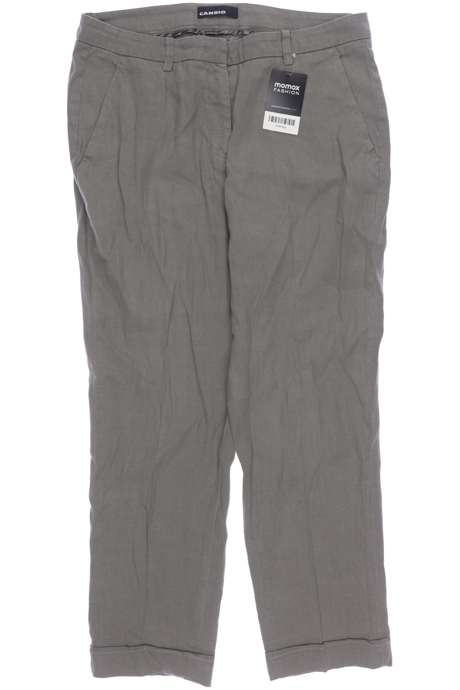 

Cambio Damen Stoffhose, grau, Gr. 34