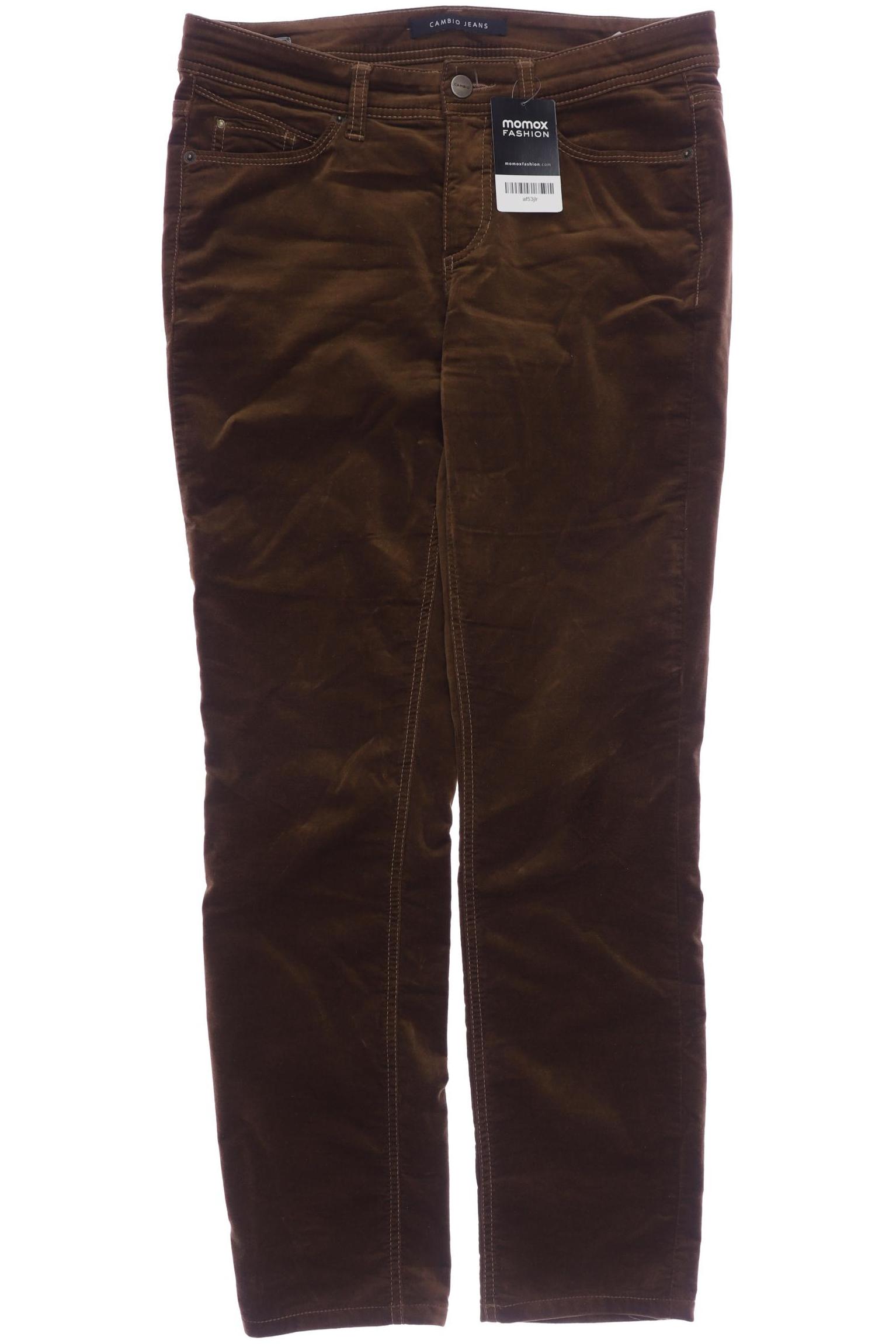 

Cambio Damen Stoffhose, braun, Gr. 31