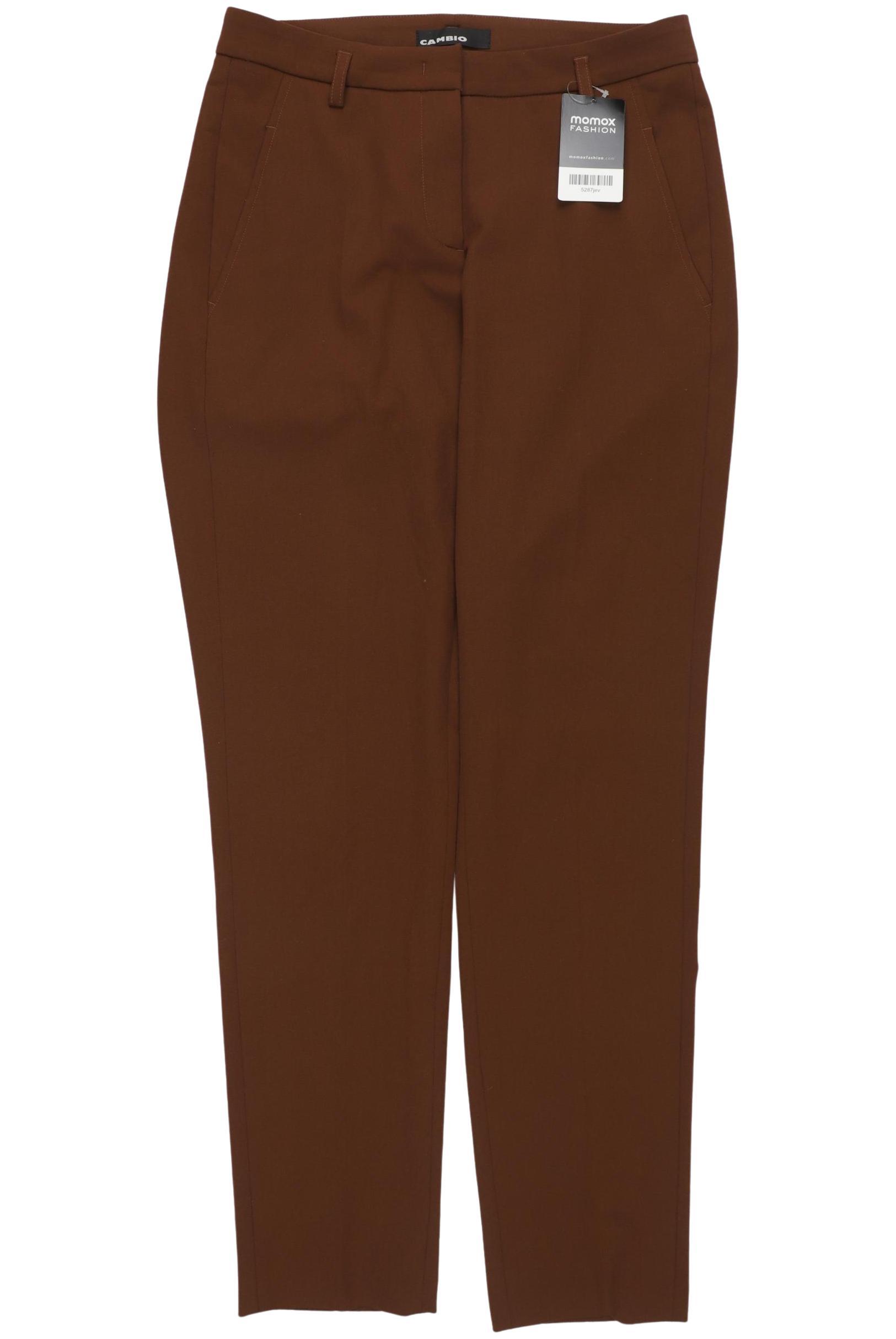 

Cambio Damen Stoffhose, braun, Gr. 36