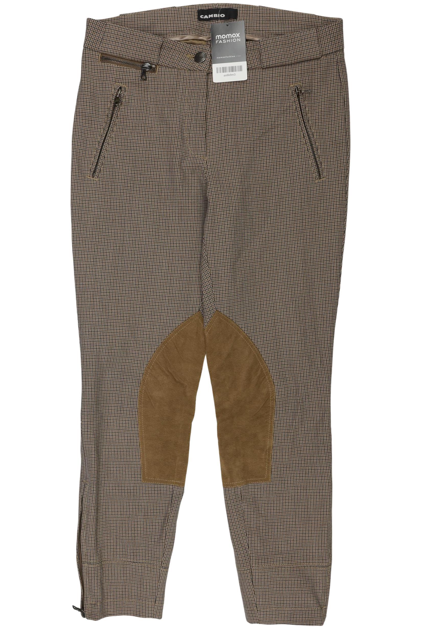 

Cambio Damen Stoffhose, braun, Gr. 36