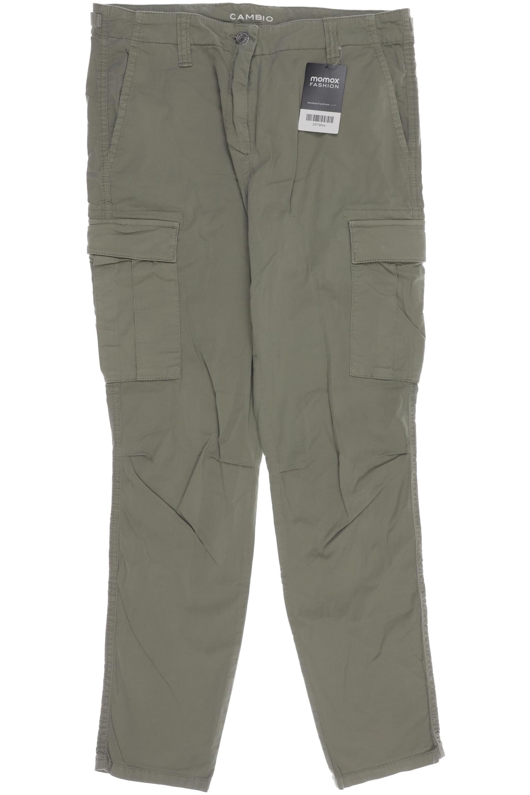 

Cambio Damen Stoffhose, grün, Gr. 30
