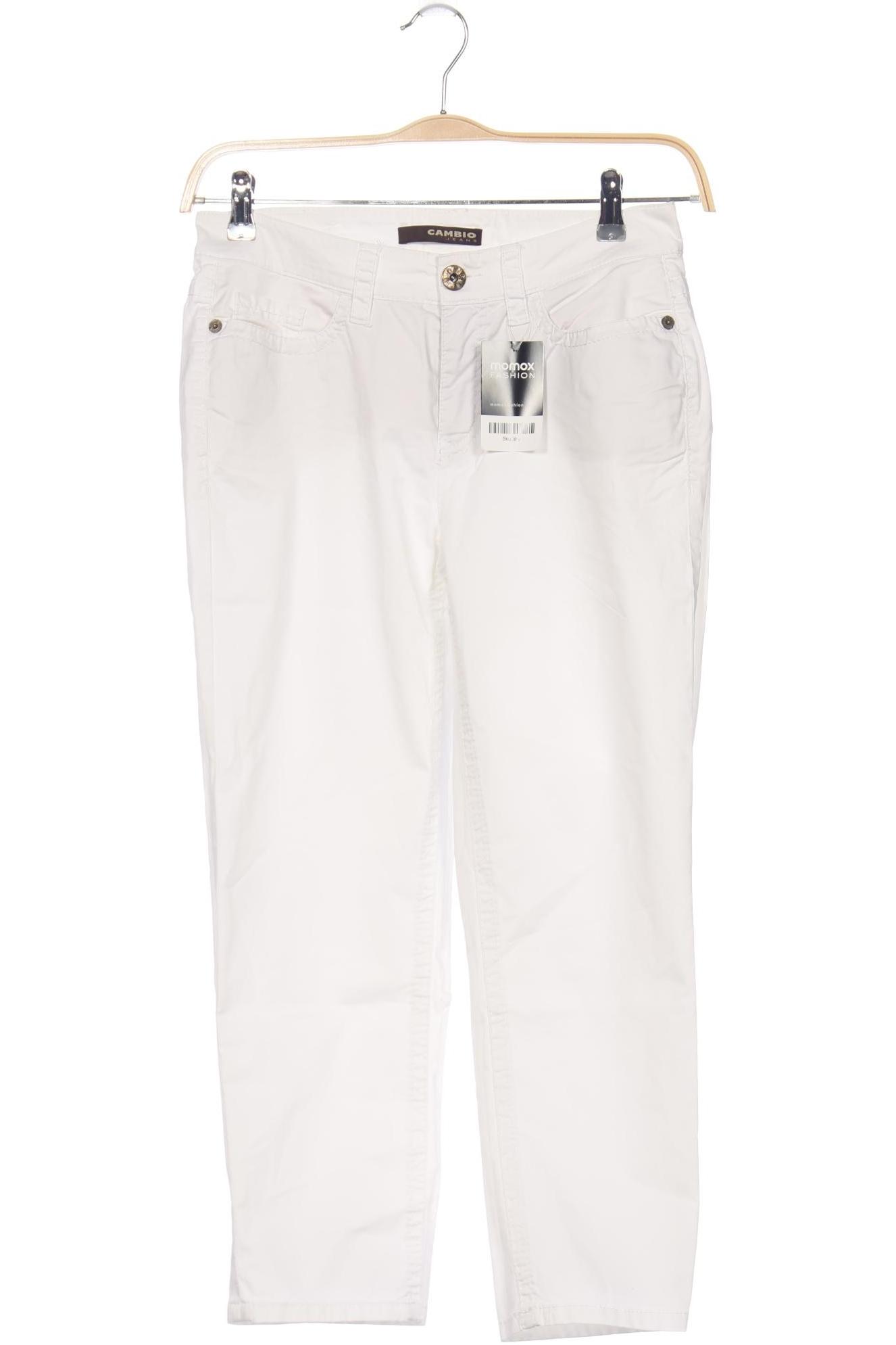 

Cambio Damen Stoffhose, weiß, Gr. 38