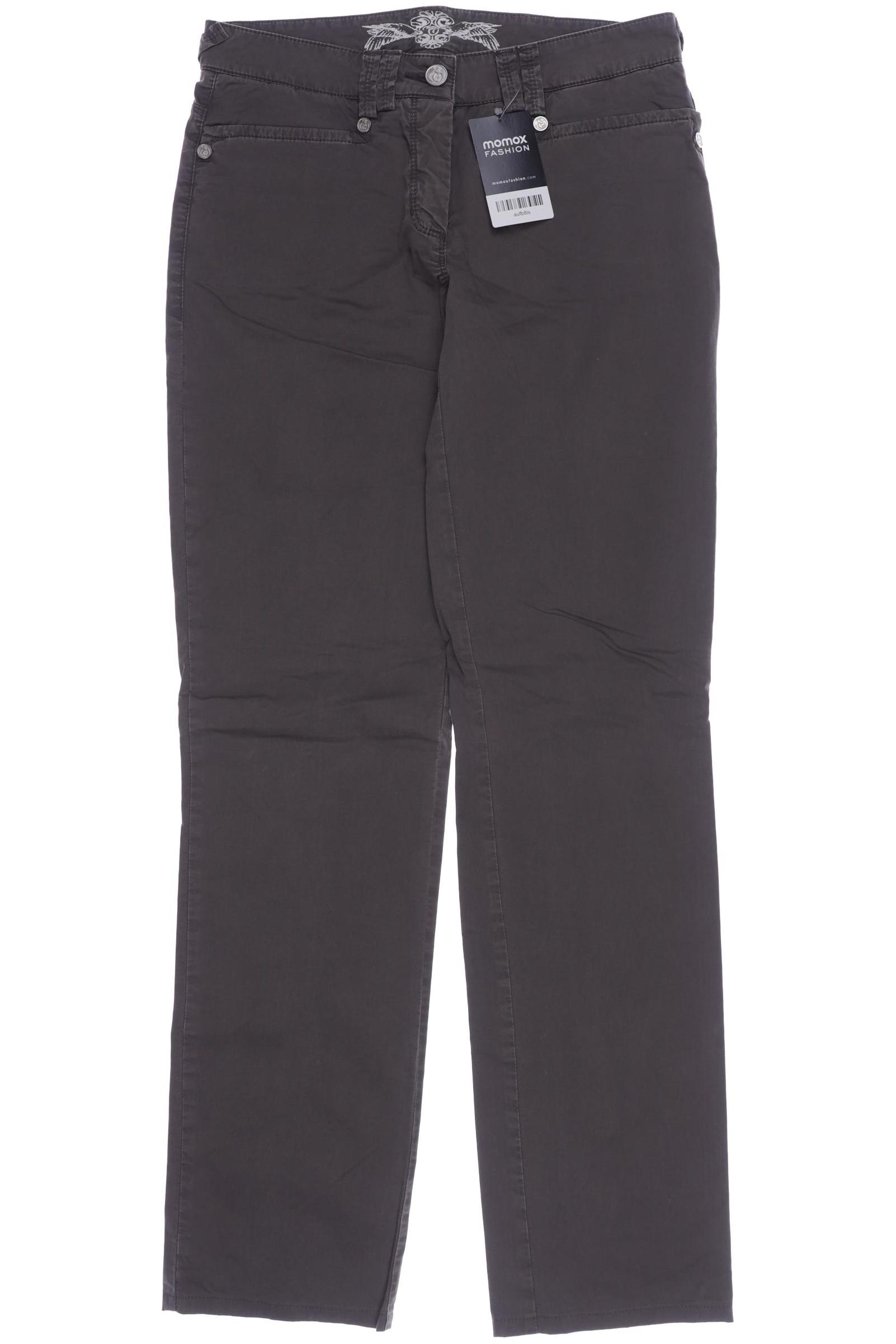 

Cambio Damen Stoffhose, braun, Gr. 34