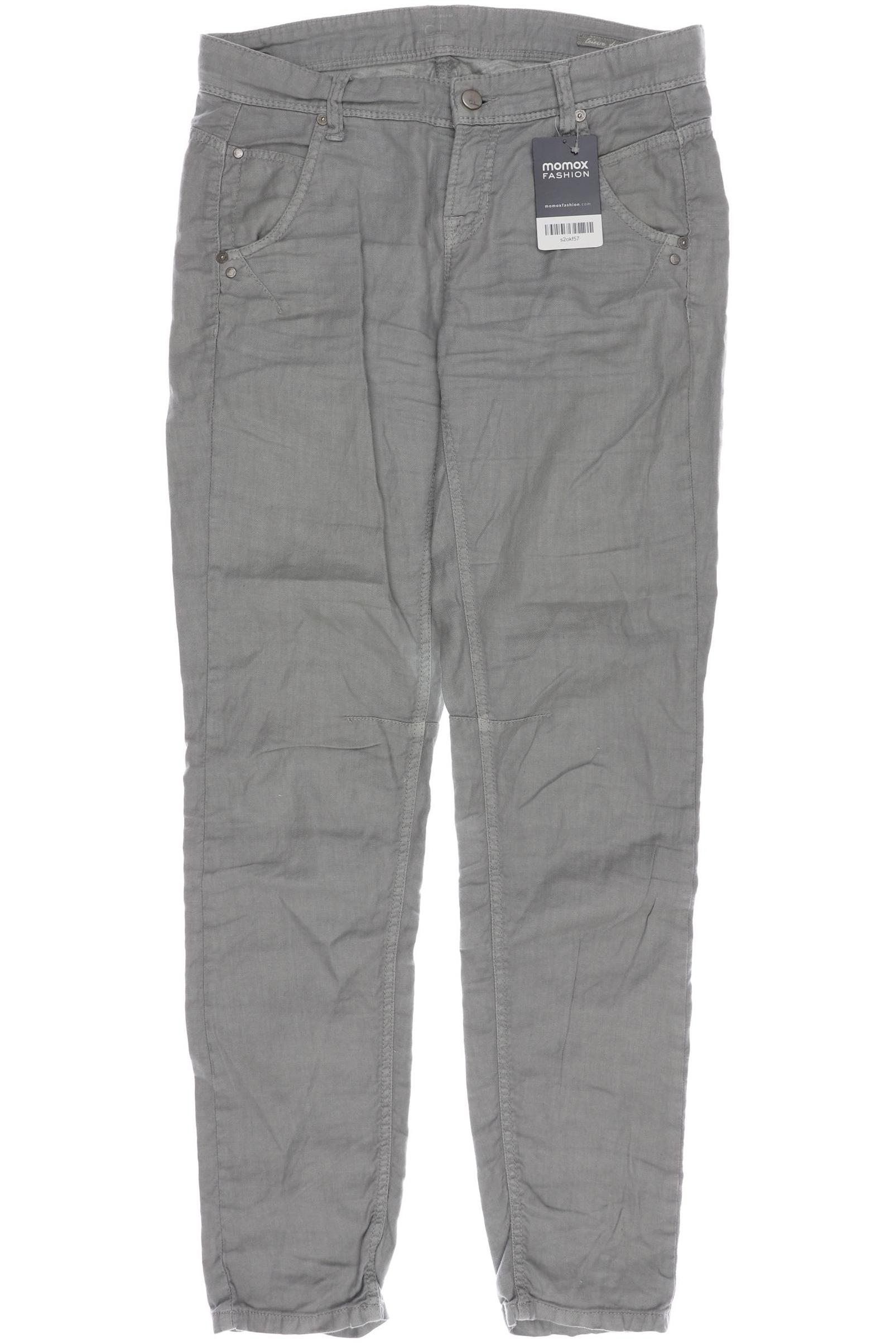 

Cambio Damen Stoffhose, grau, Gr. 34