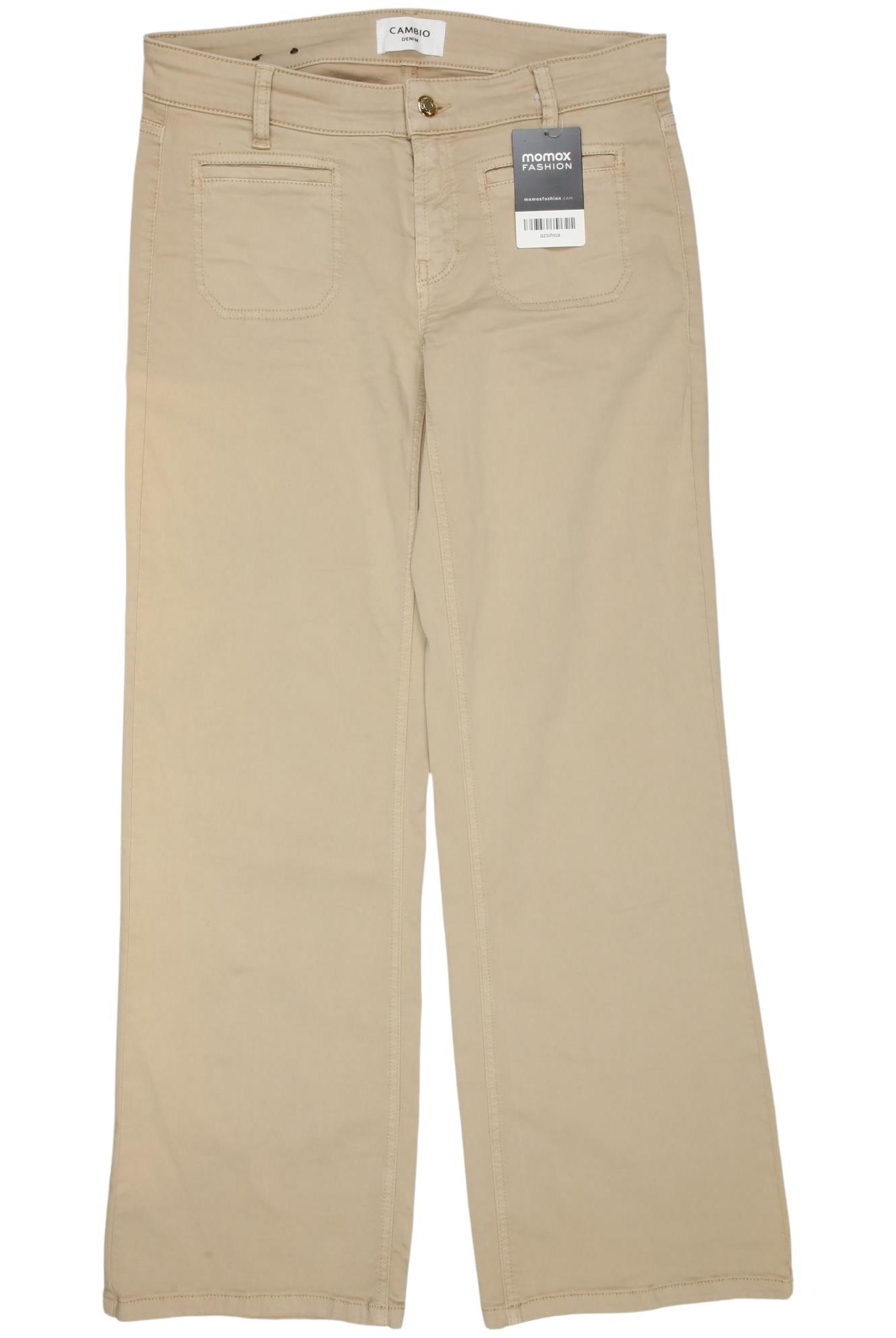 

Cambio Damen Stoffhose, beige, Gr. 34