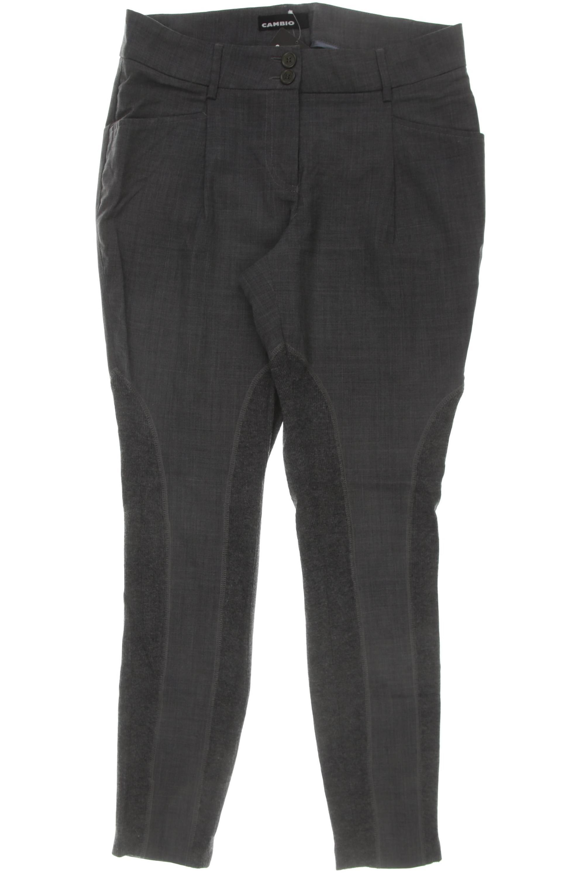 

Cambio Damen Stoffhose, grau, Gr. 34