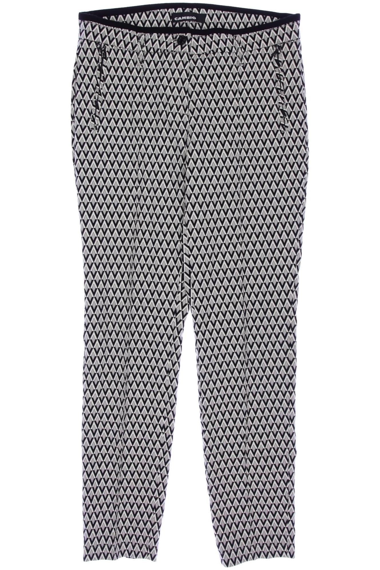 

Cambio Damen Stoffhose, grau, Gr. 38