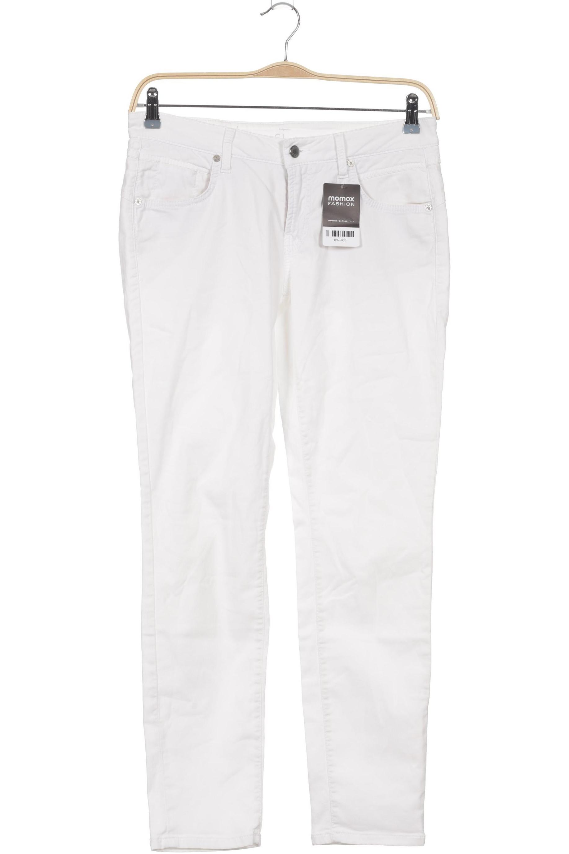 

Cambio Damen Stoffhose, weiß, Gr. 40