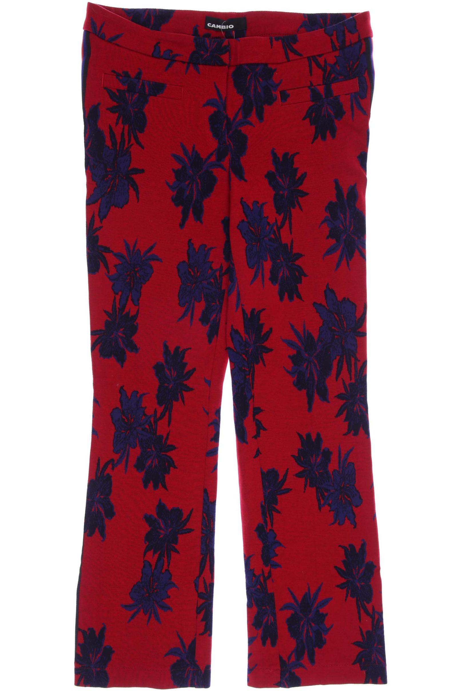 

Cambio Damen Stoffhose, rot, Gr. 38