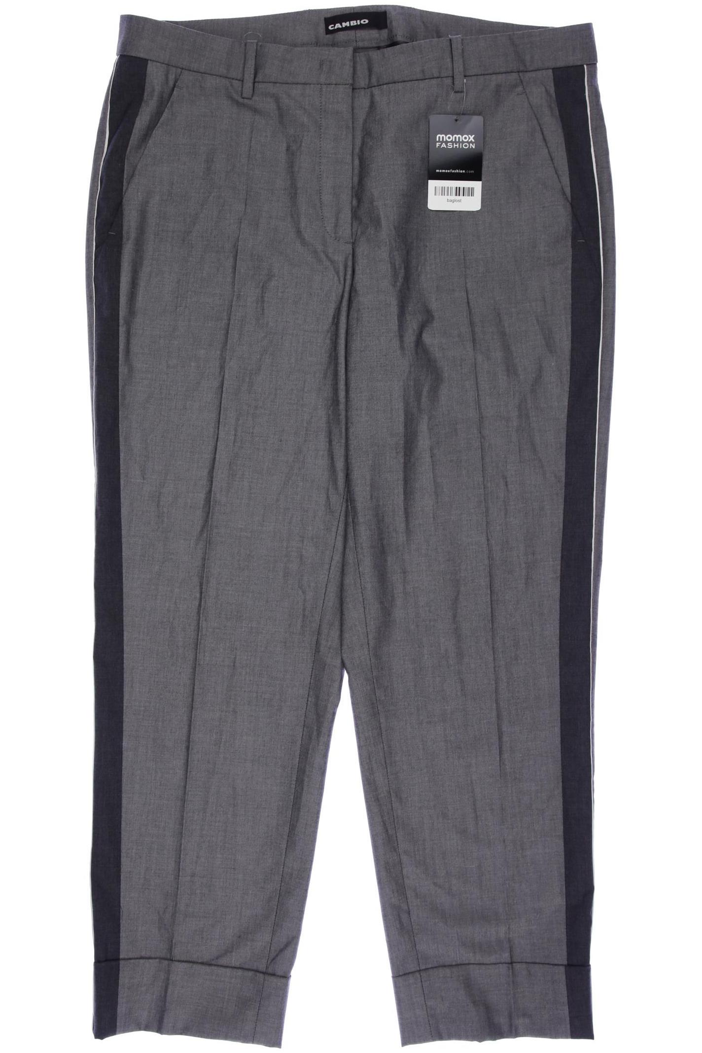 

Cambio Damen Stoffhose, grau, Gr. 42