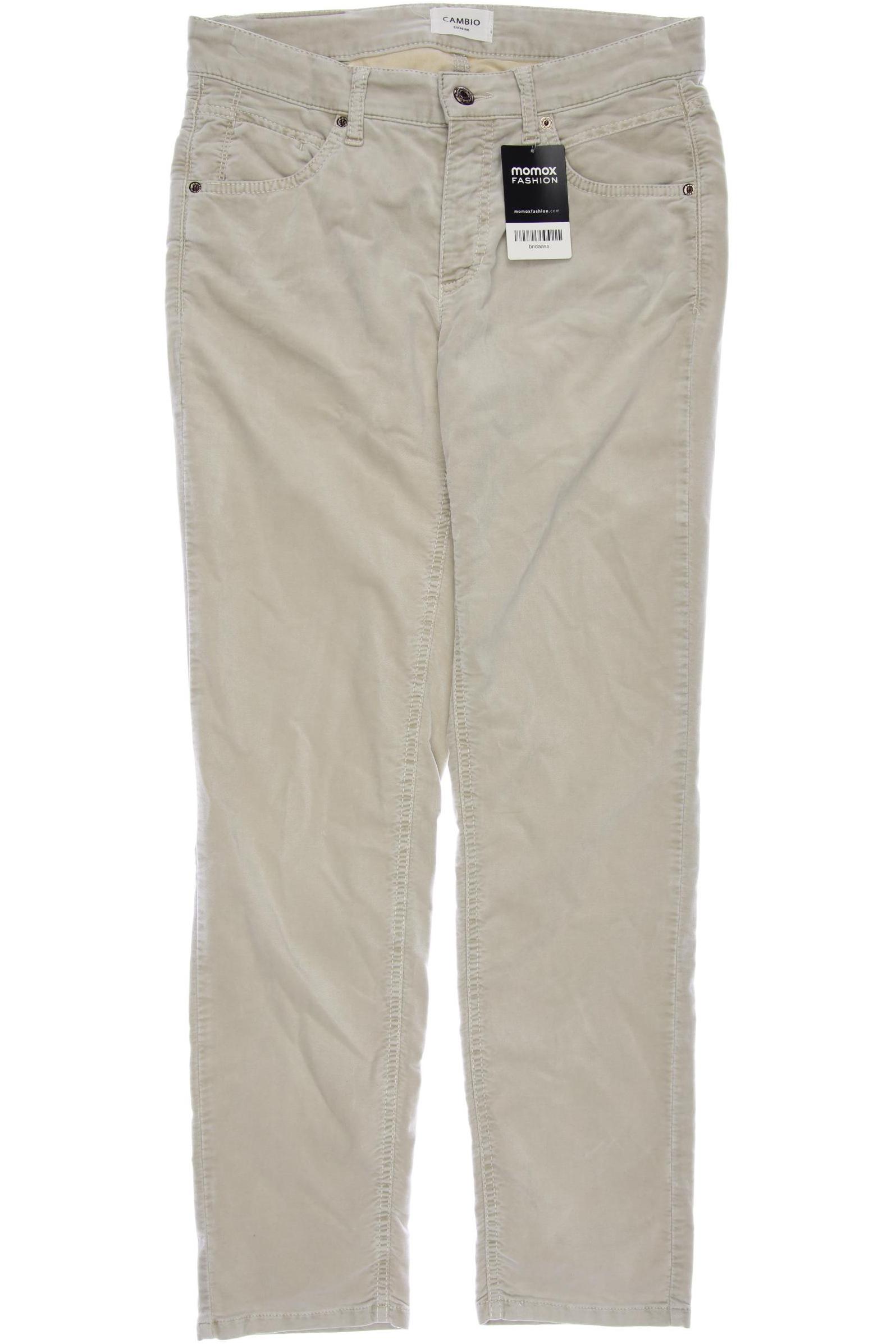 

Cambio Damen Stoffhose, grau, Gr. 30