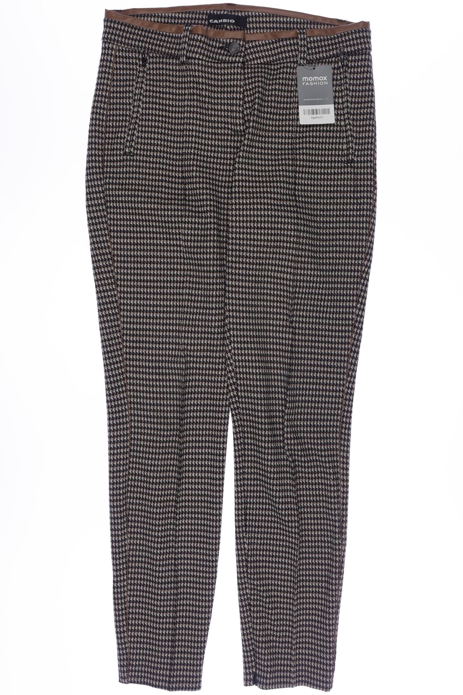 

Cambio Damen Stoffhose, braun, Gr. 38